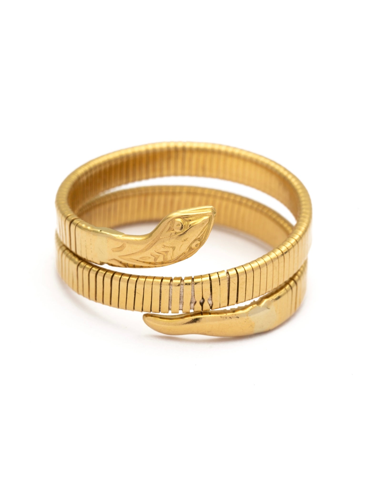 18ct Italian Snake Ring