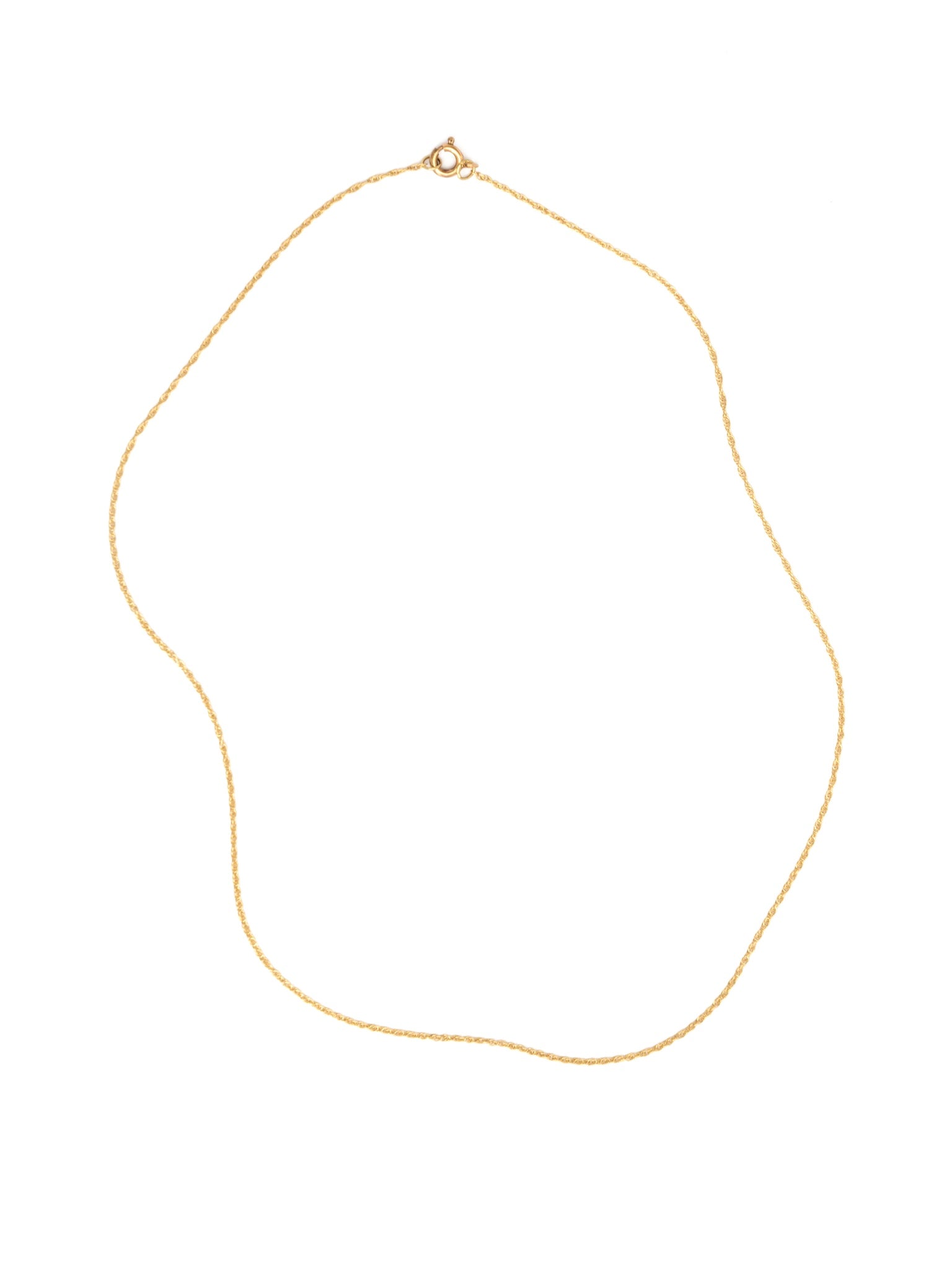 1980s Rope Chain - 16”