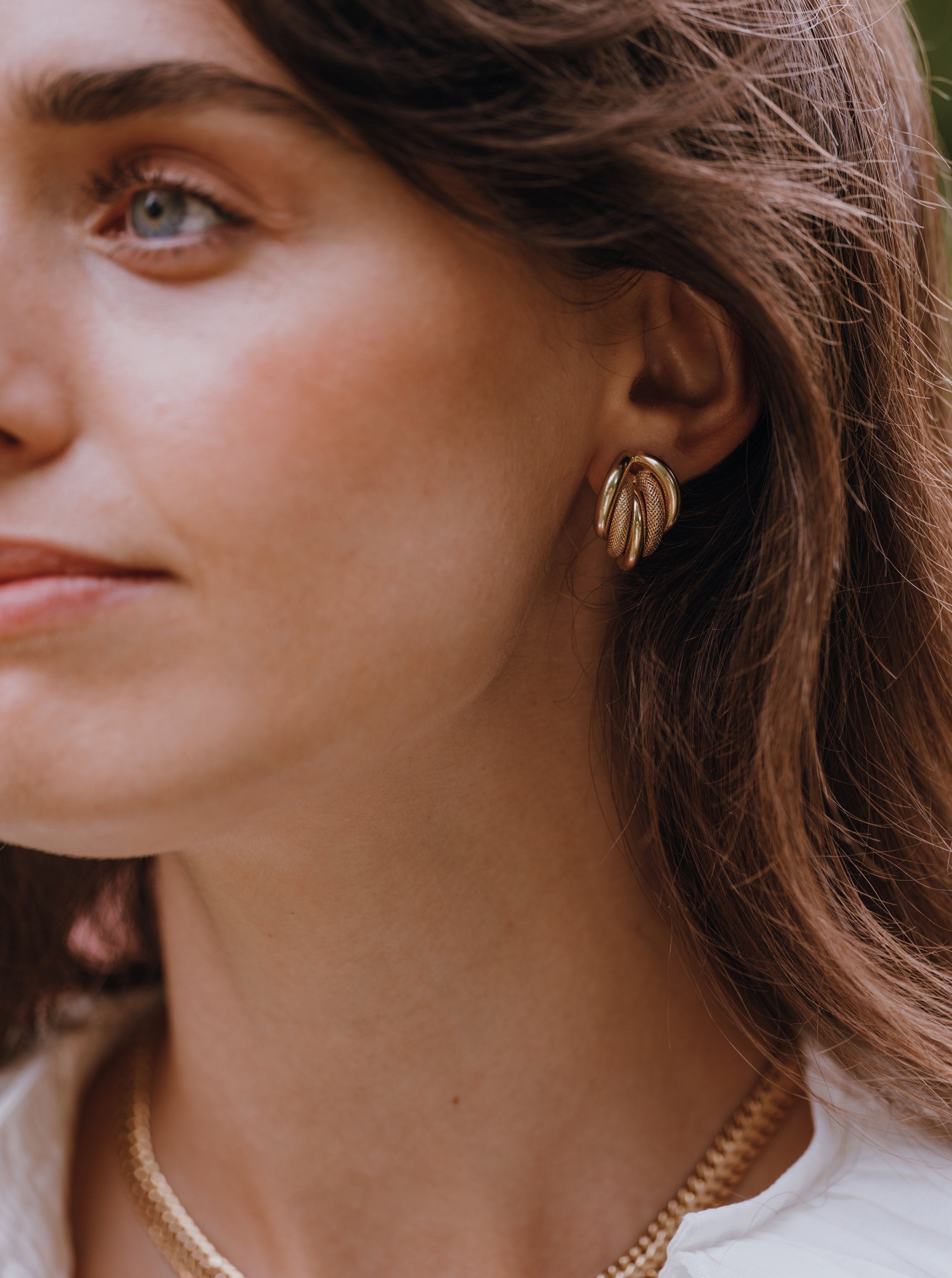 1990s Fringe Earrings