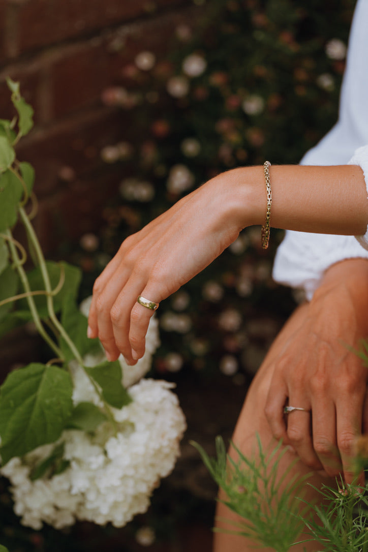 Rounded Fancy Link Bracelet