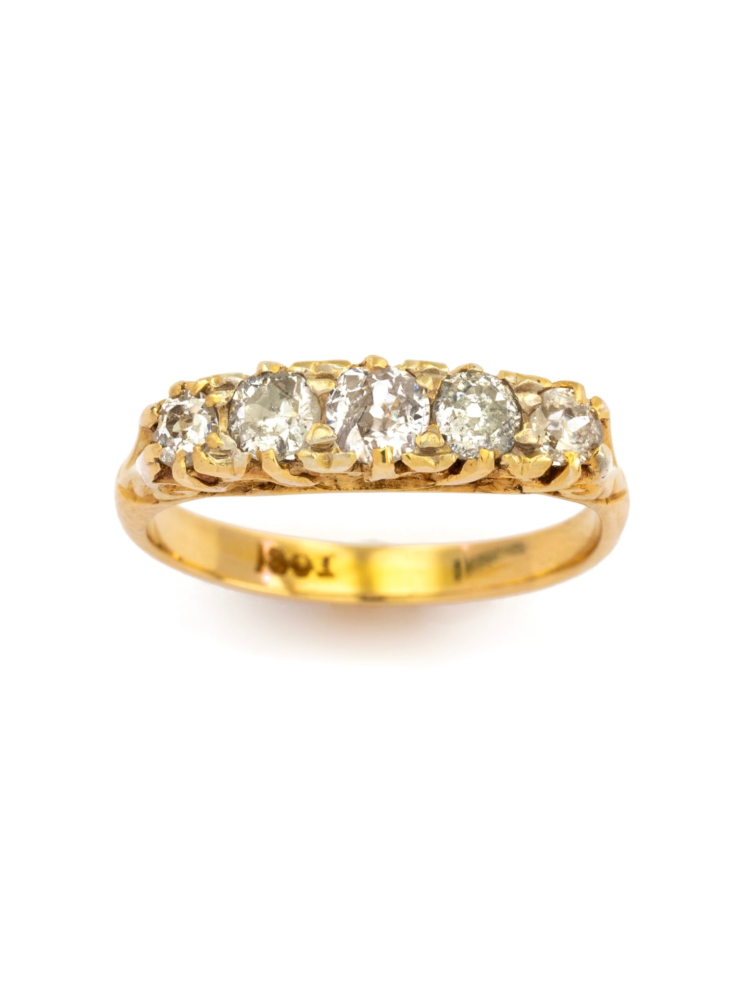 Antique Diamond Five Stone Ring