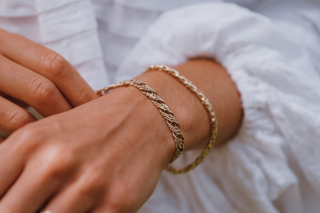 Fancy Triple Link Bracelet