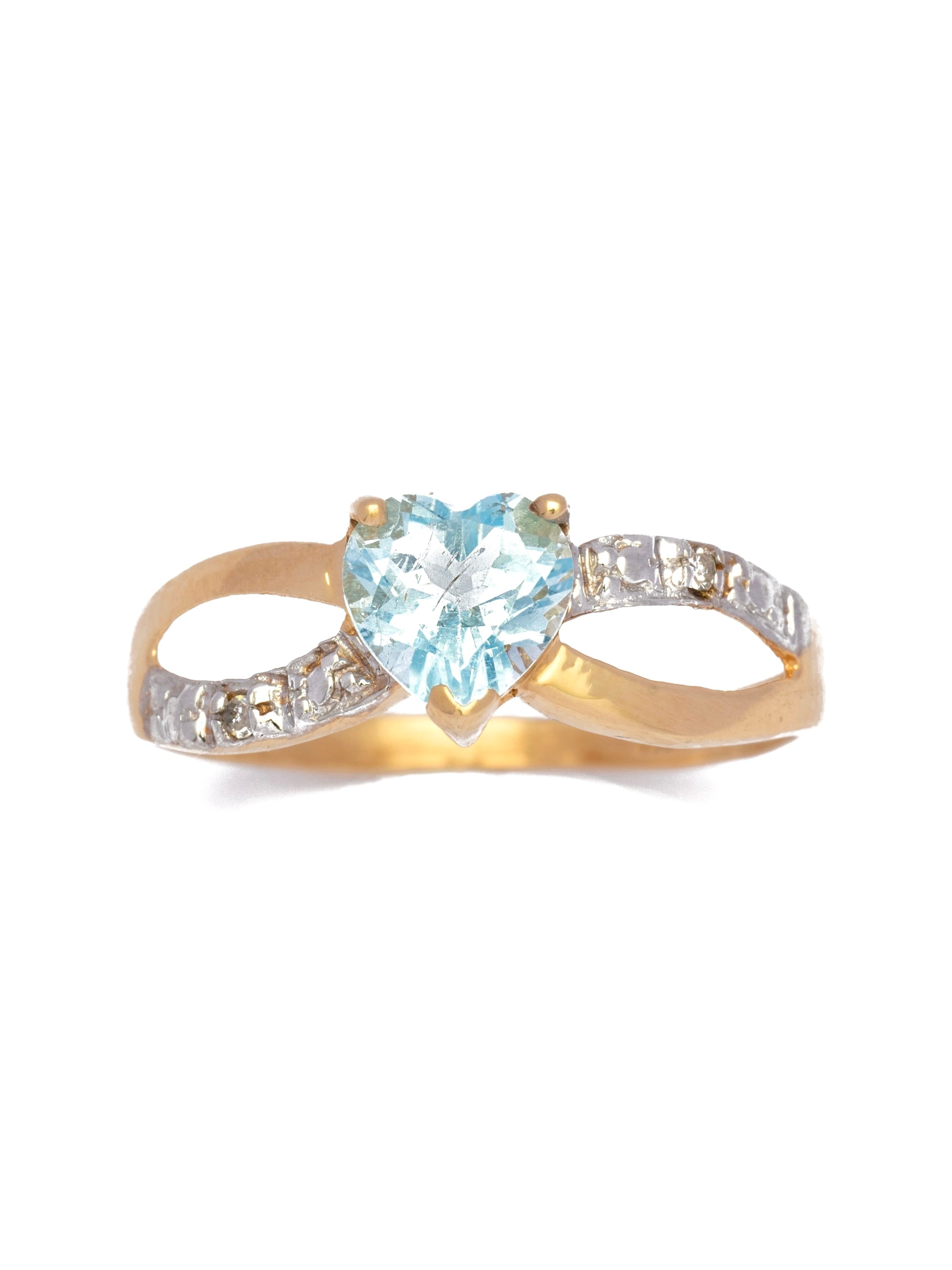 Topaz Heart Ring