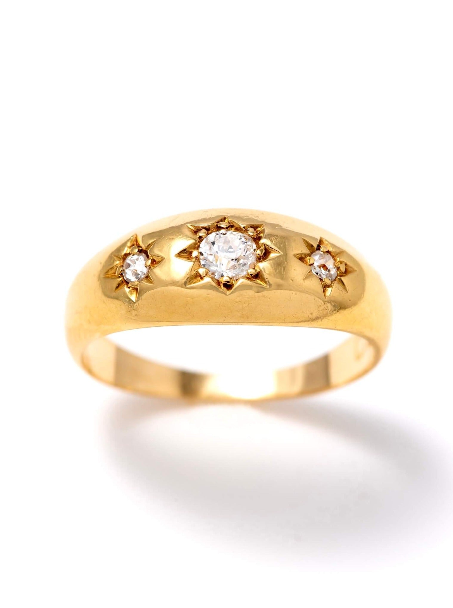 Edwardian Diamond Gypsy Ring