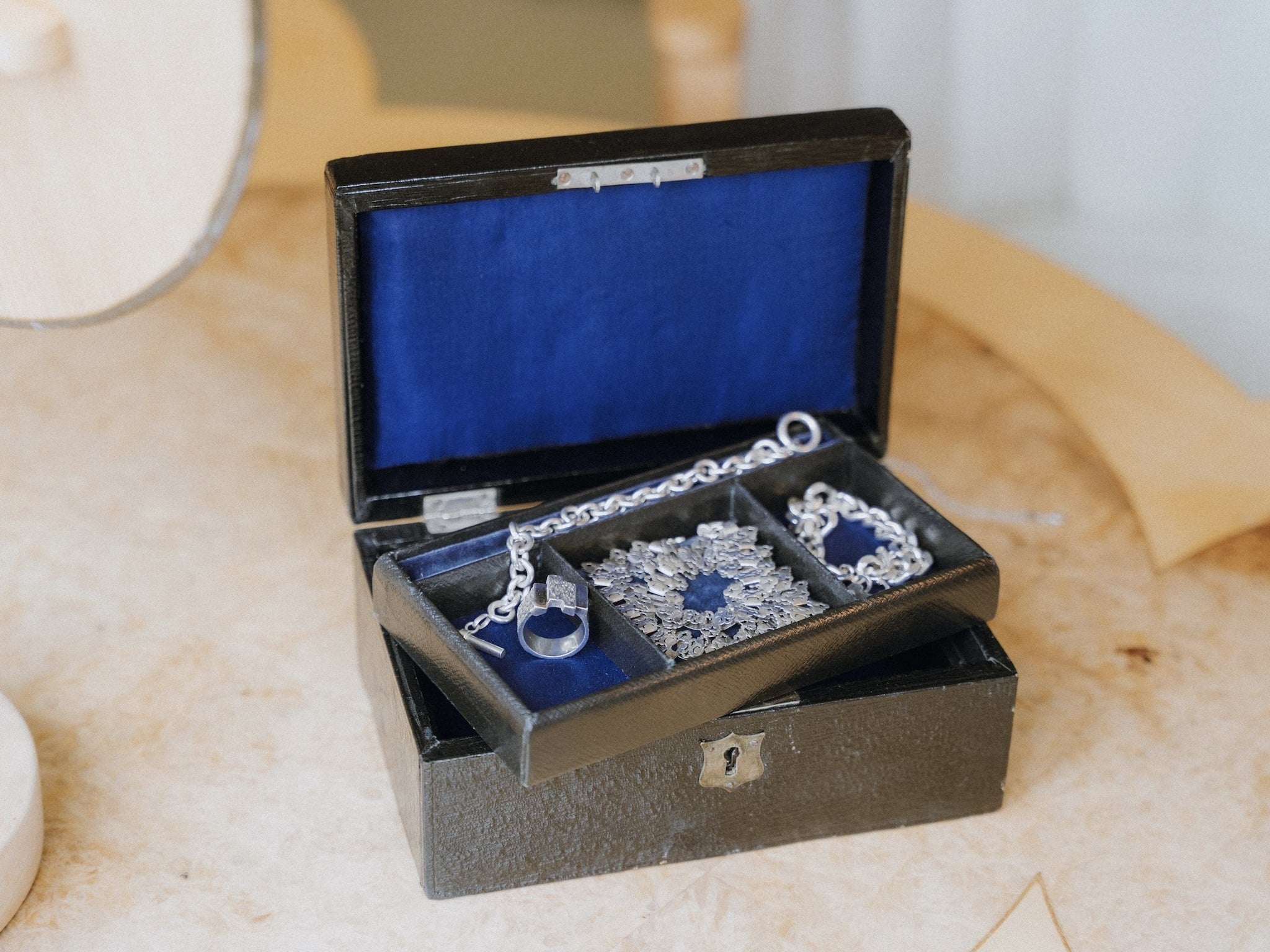 Midnight Blue Edwardian Box