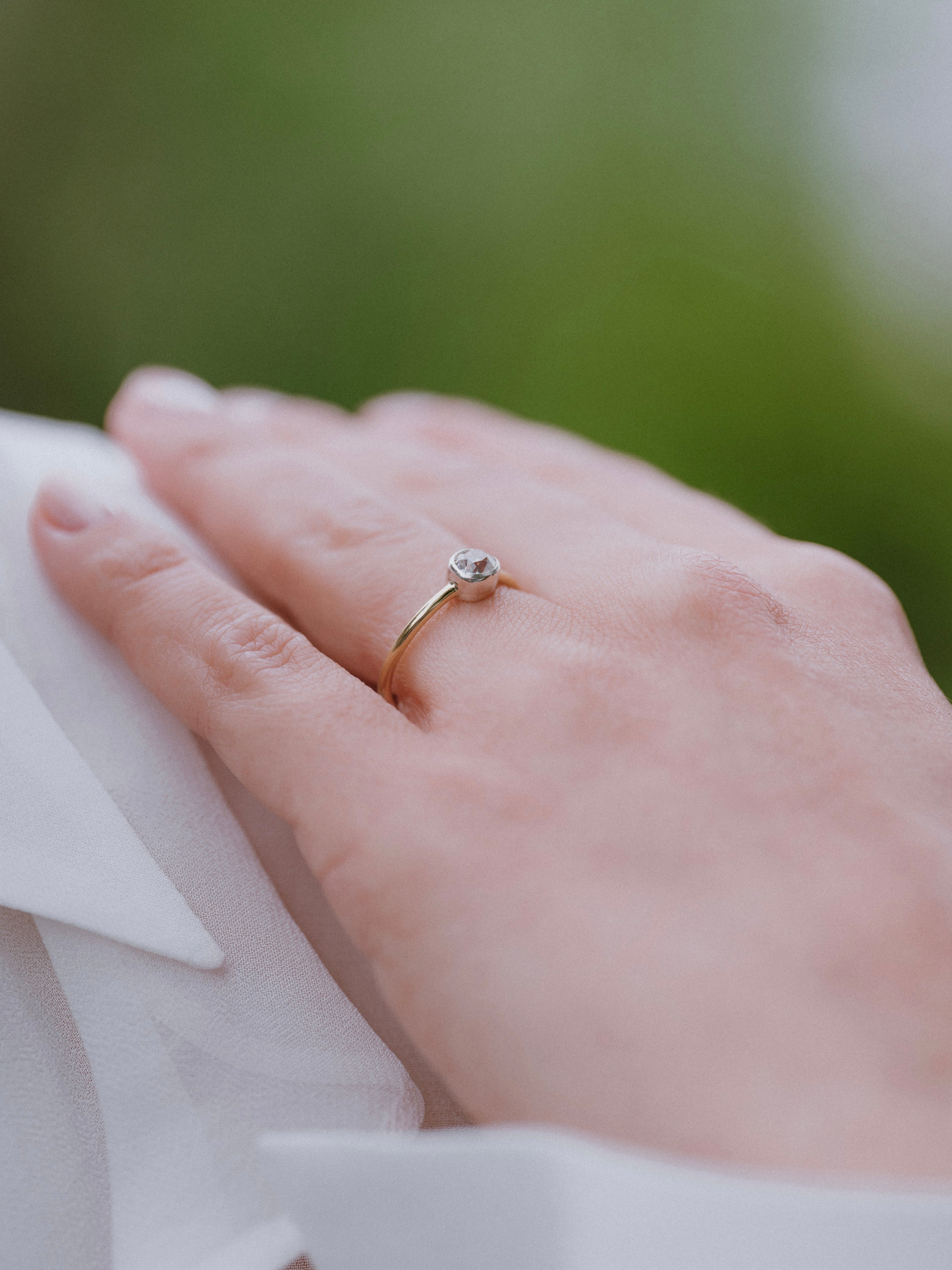 Old Cut Diamond Ring