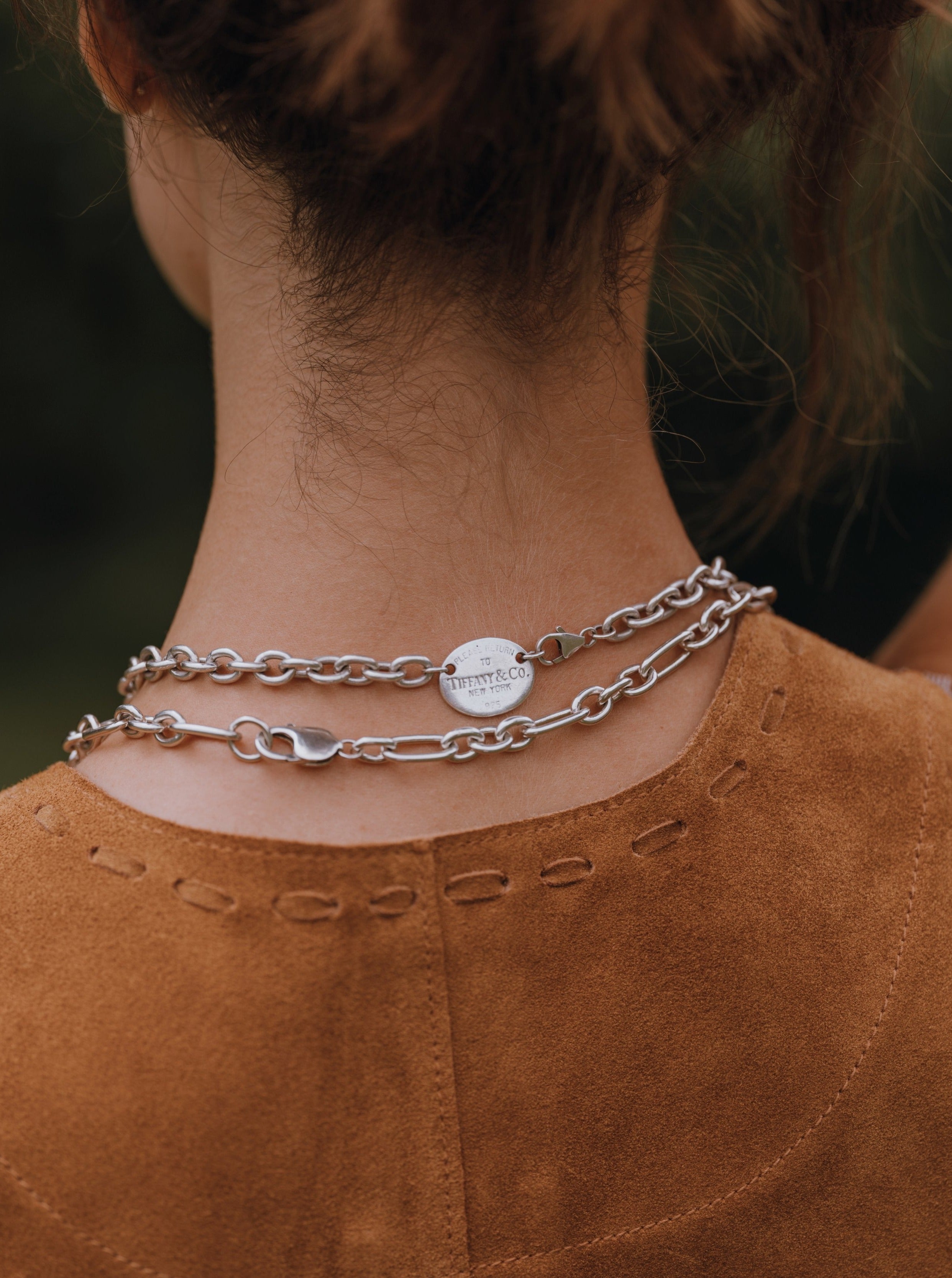 Return To Tiffany Silver Necklace - 16.5”
