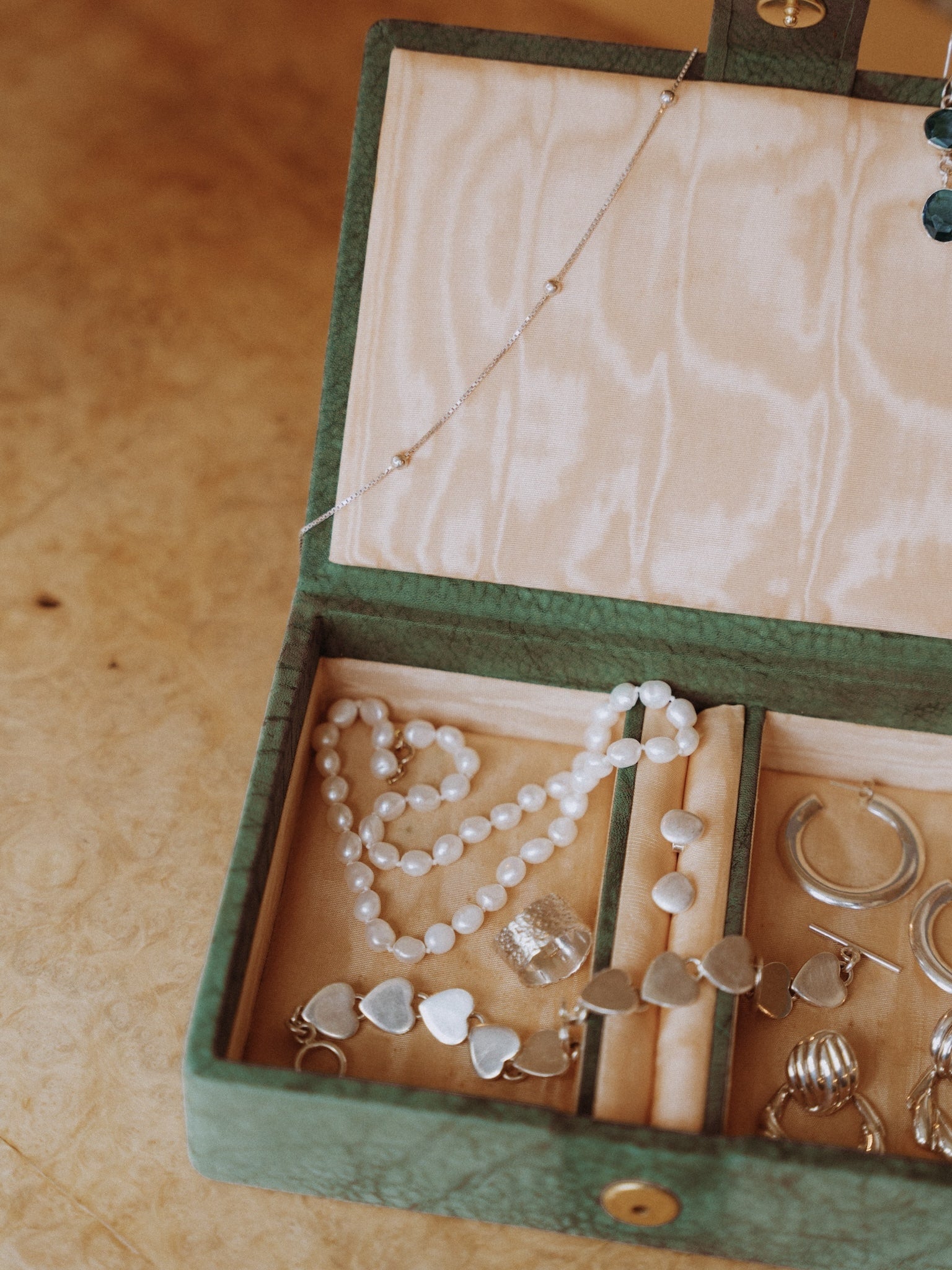 Sea Green Vintage Box