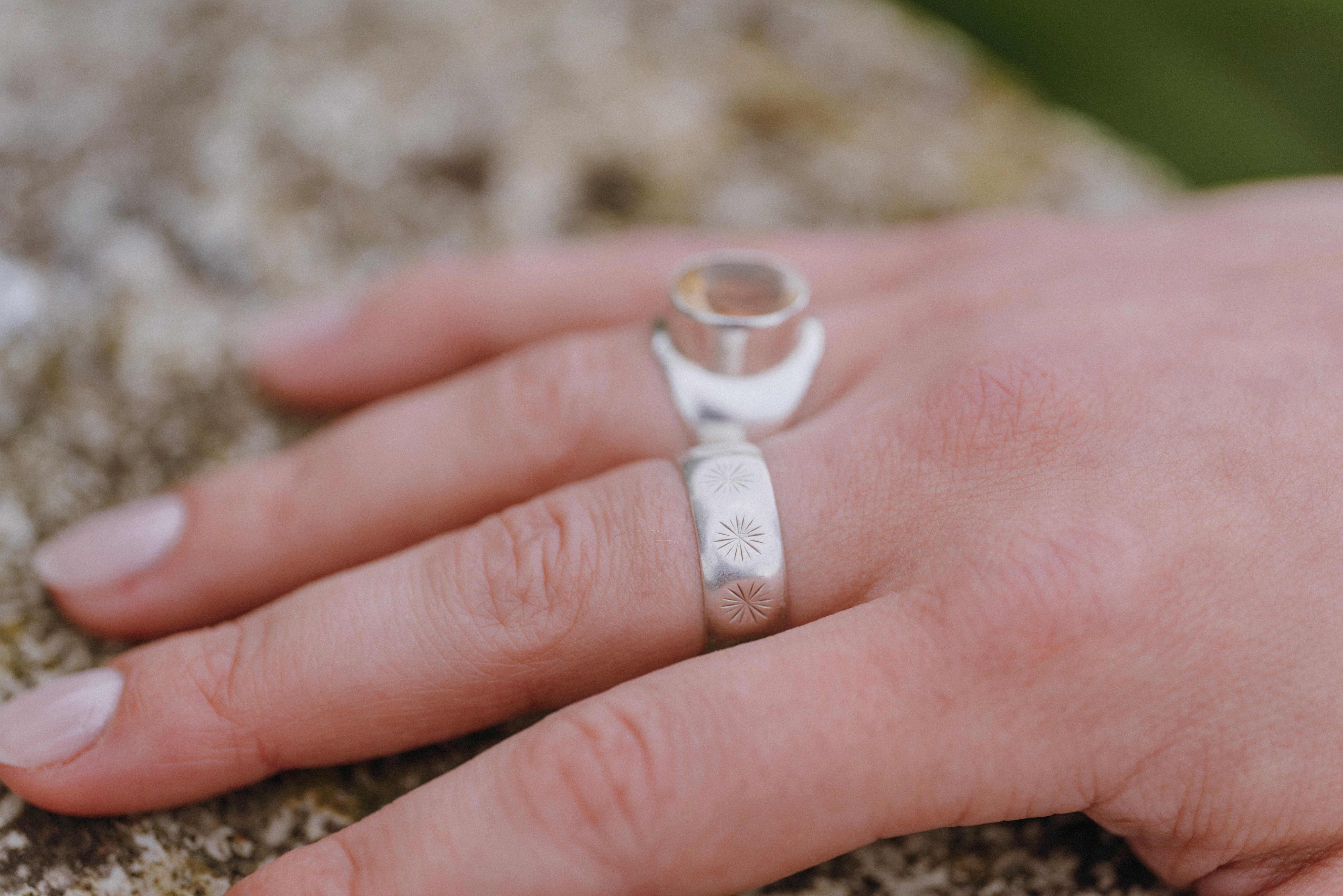 Silver Star Ring