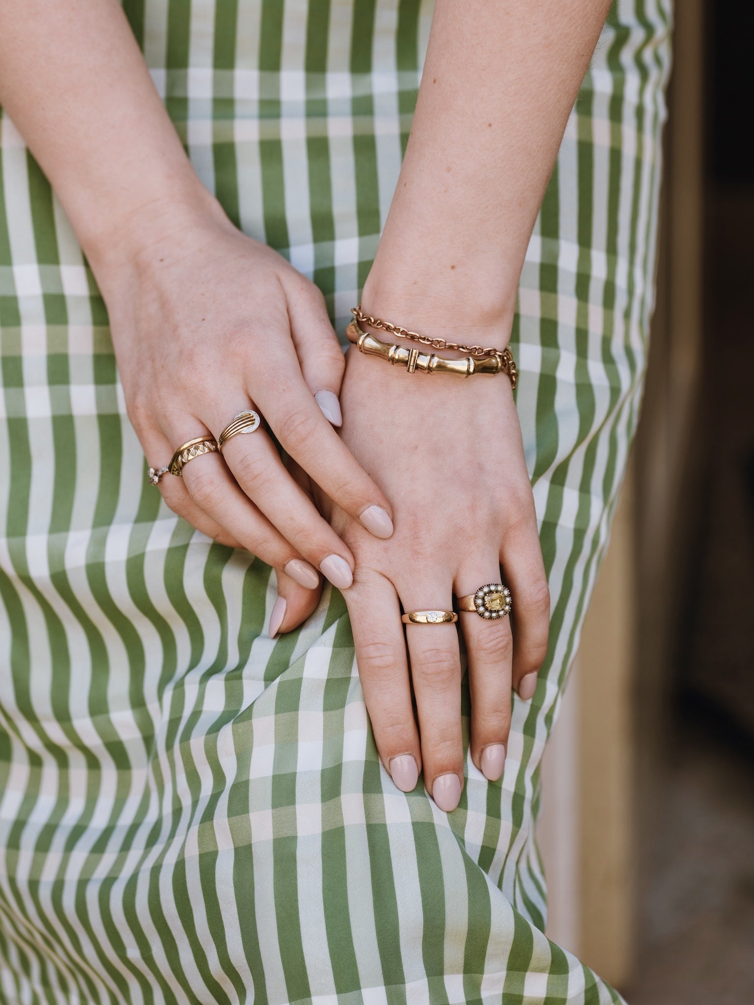 Victorian Diamond Gypsy Ring