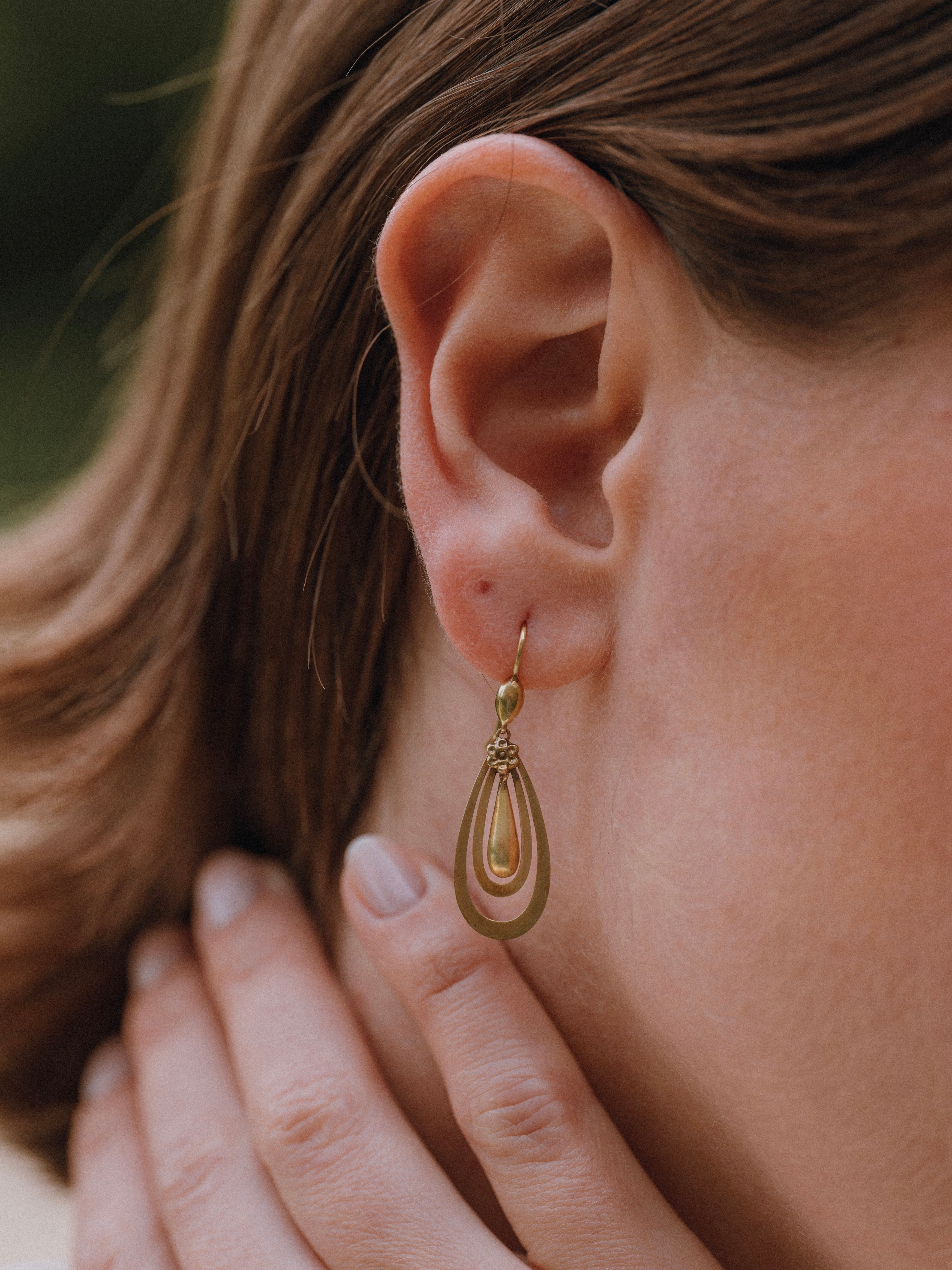 Victorian Teardrop Earrings