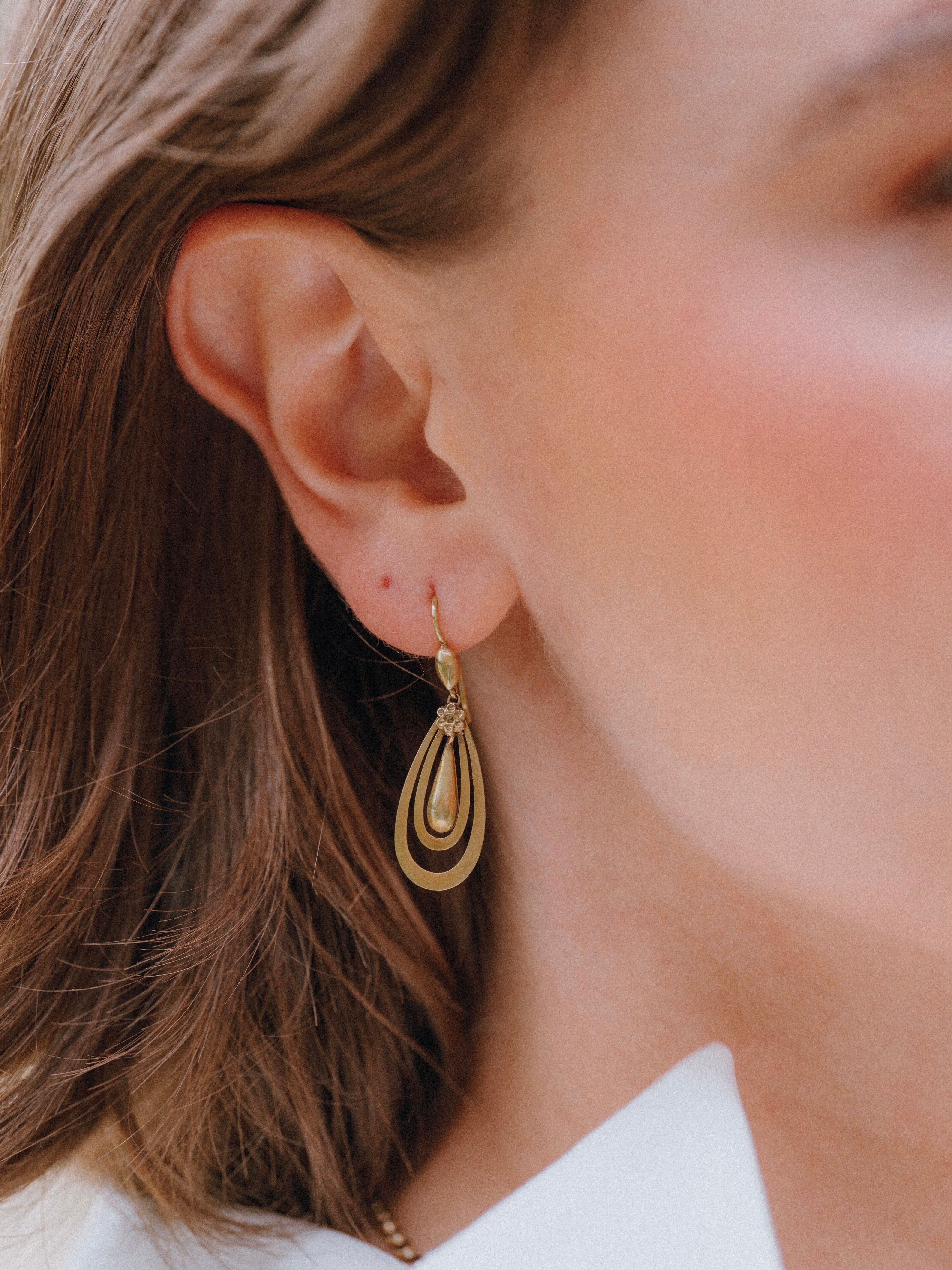 Victorian Teardrop Earrings