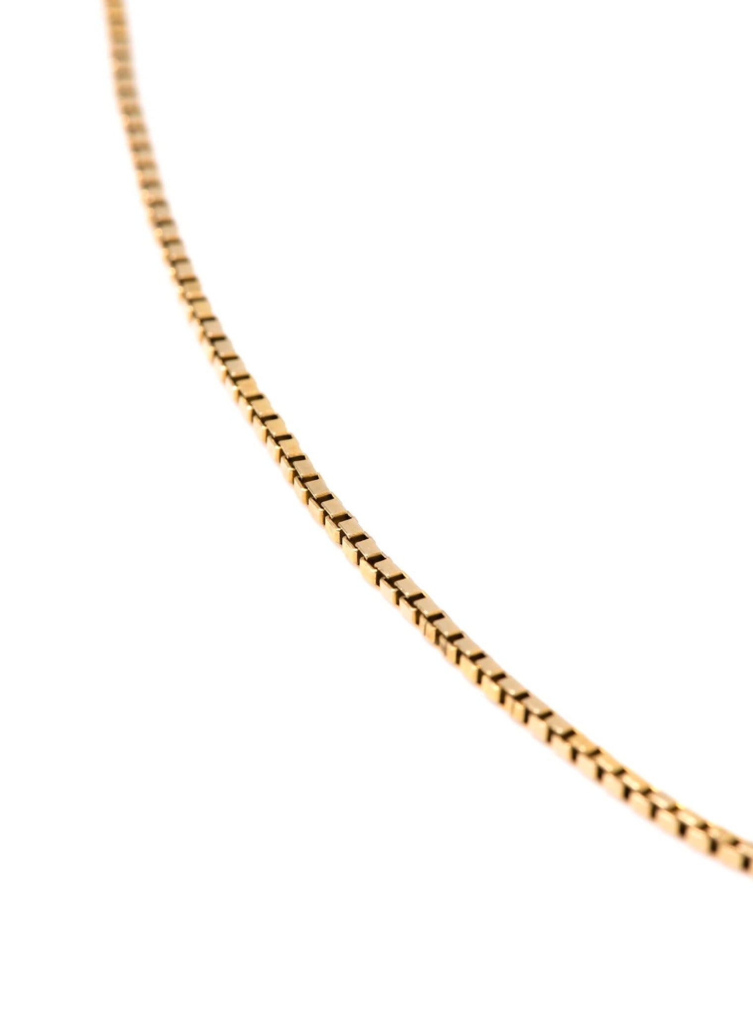 Vintage Box Chain 15.5”