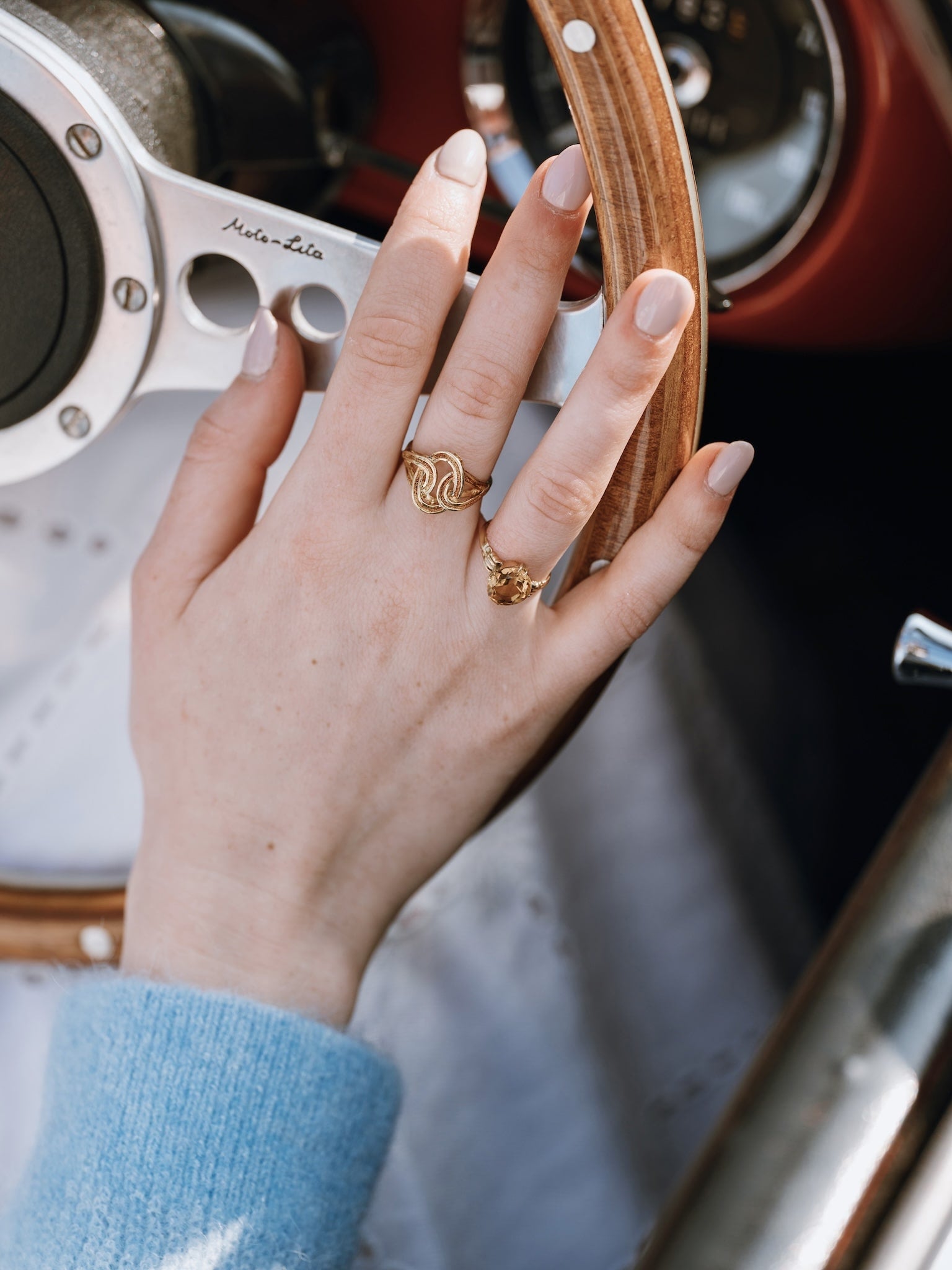 Vintage Oval Link Ring