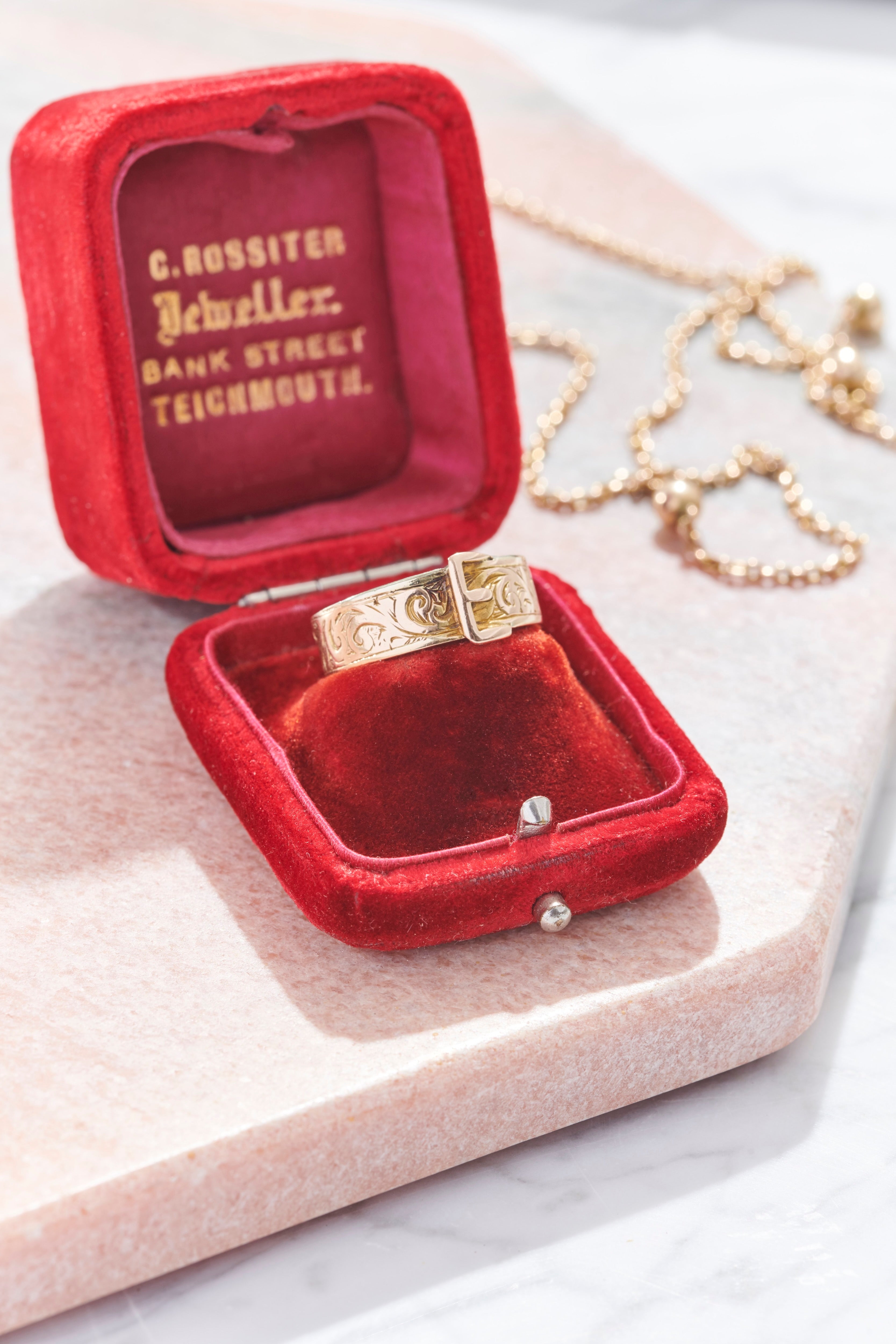 Victorian Buckle Ring