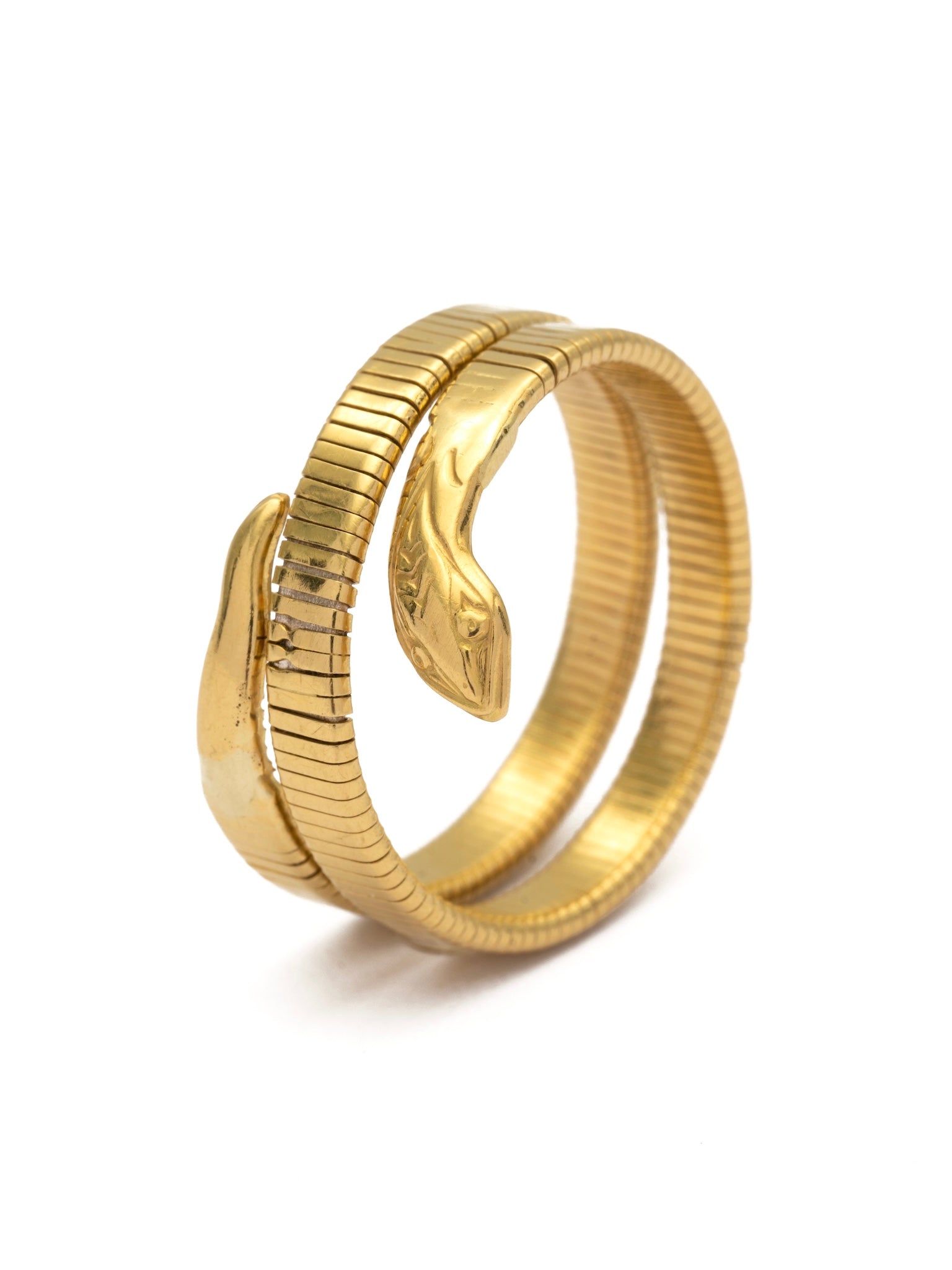 18ct Italian Snake Ring