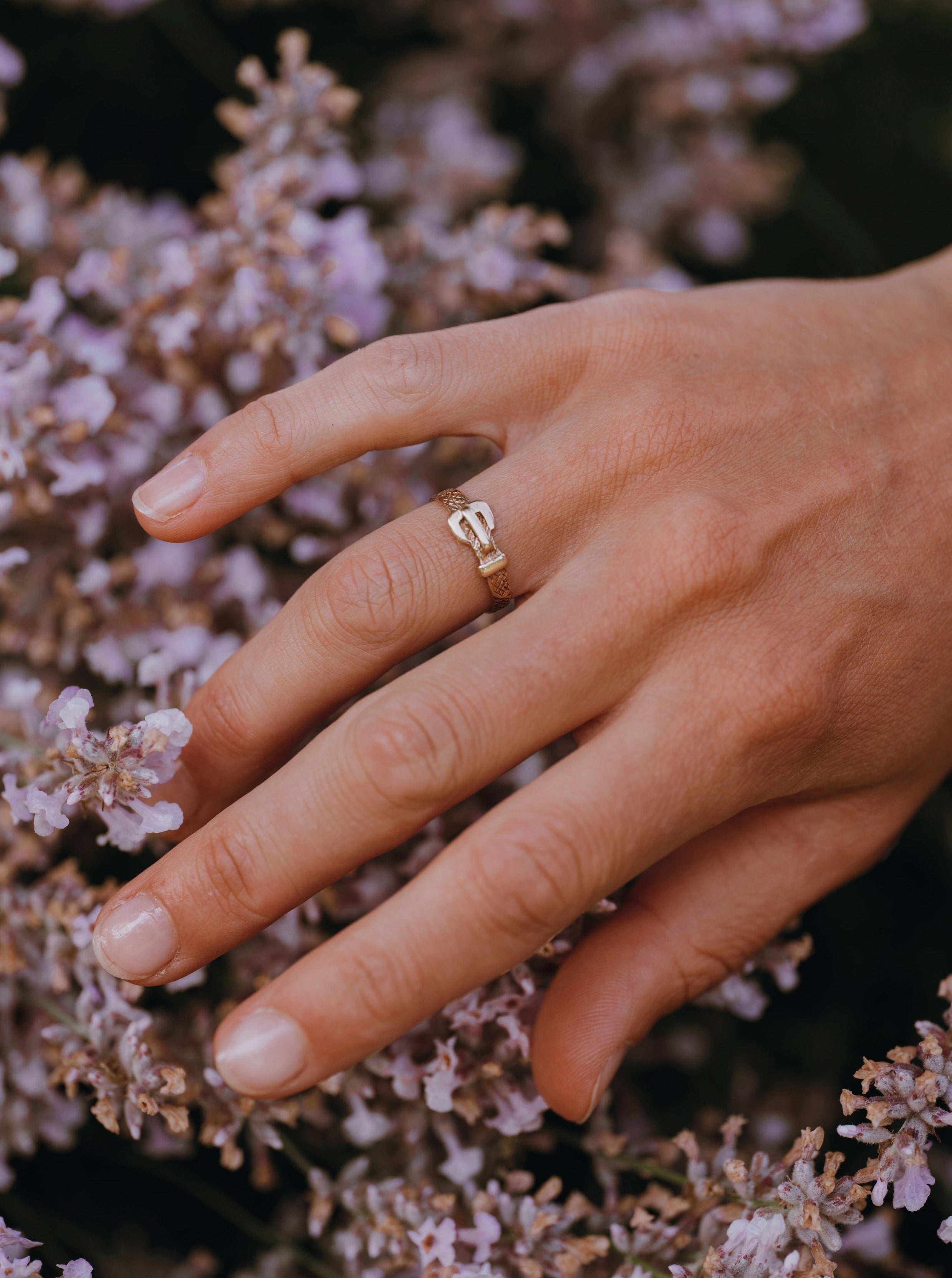 1970s Buckle Ring