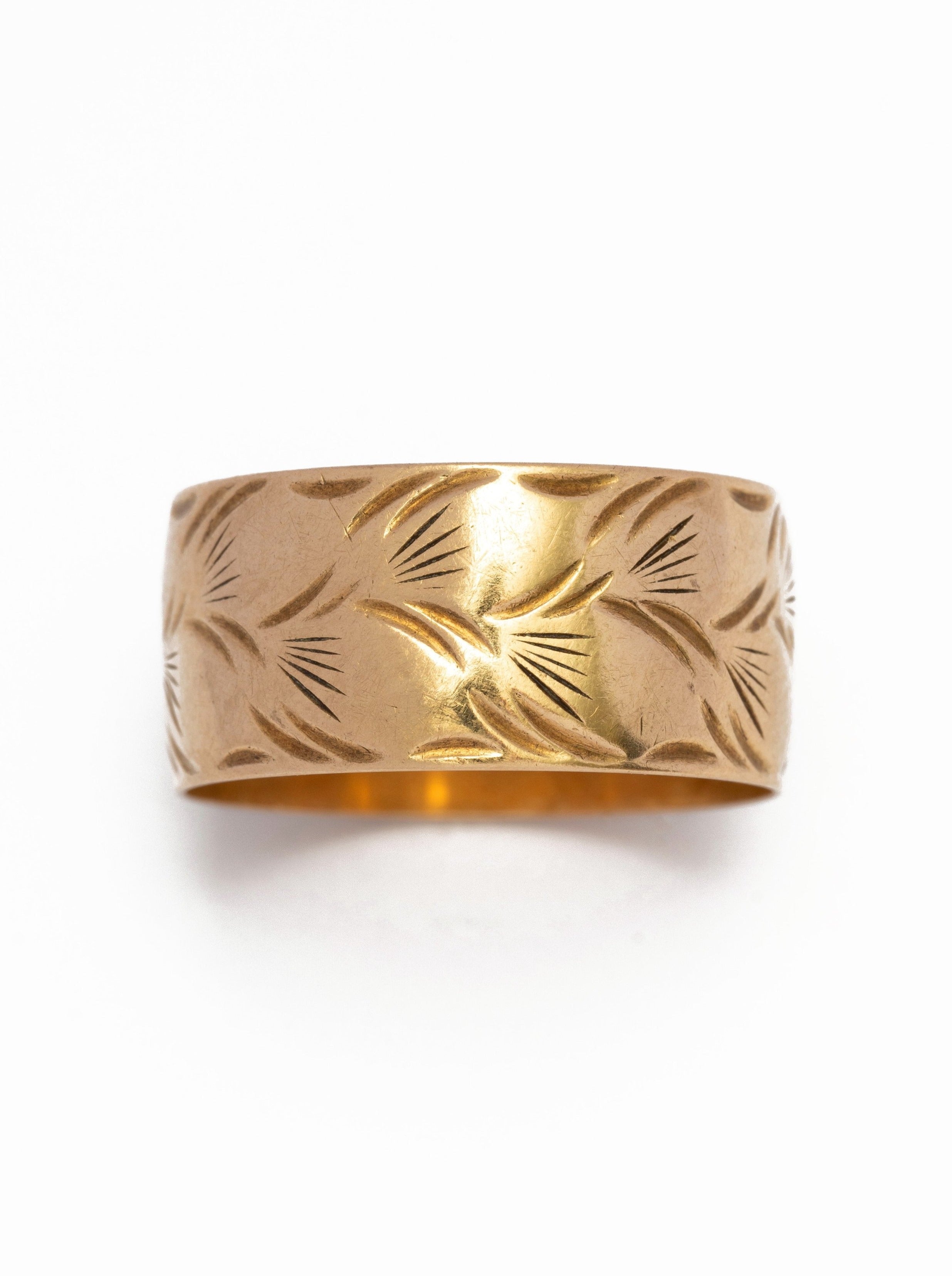 1980s Cigar Band Ring