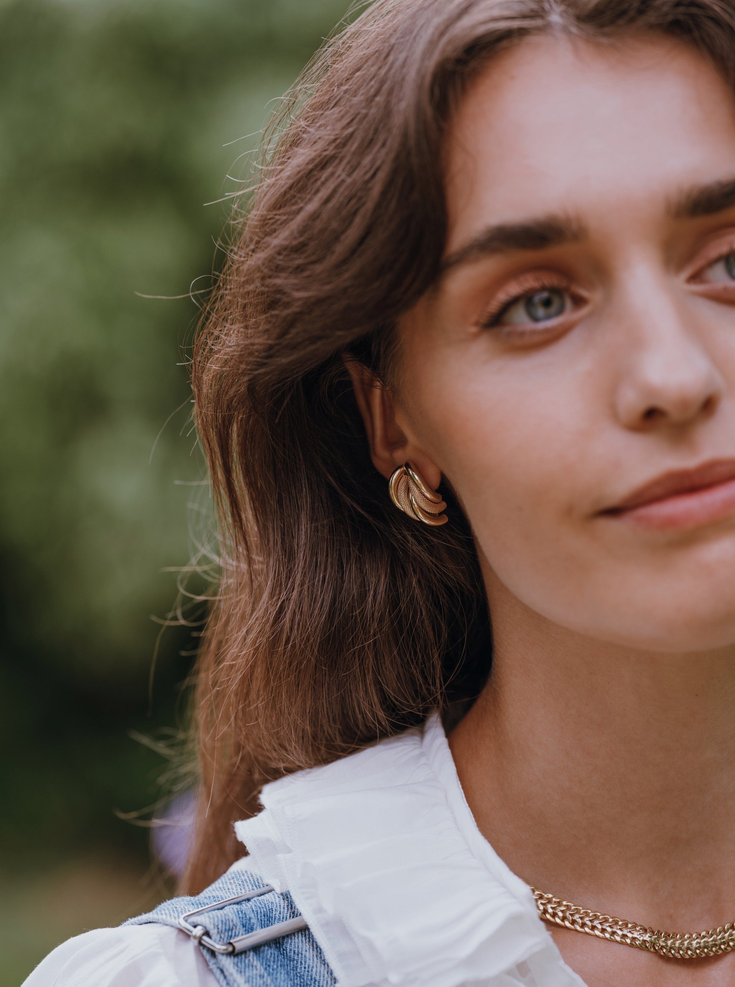 1990s Fringe Earrings