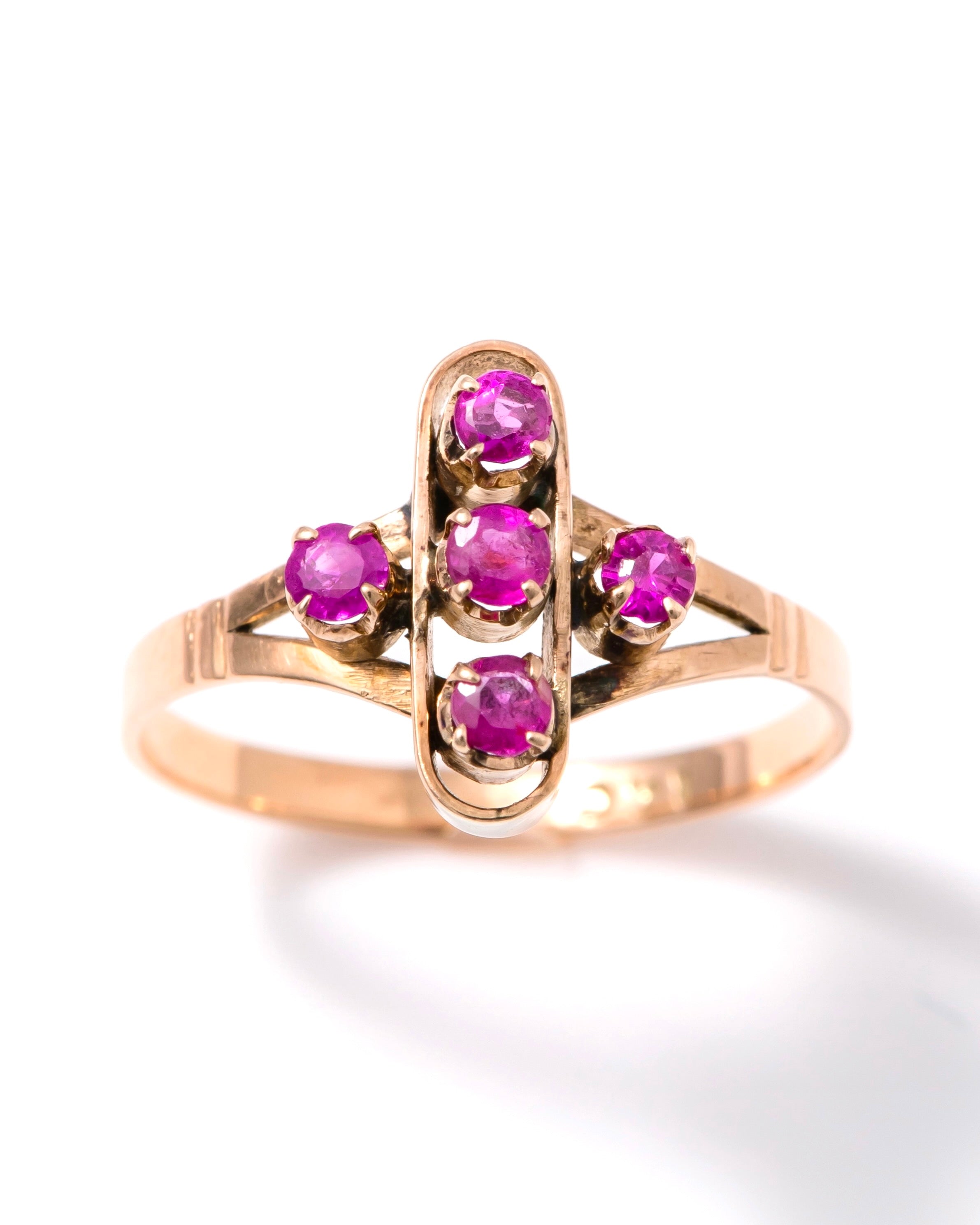 Ruby Cross Ring