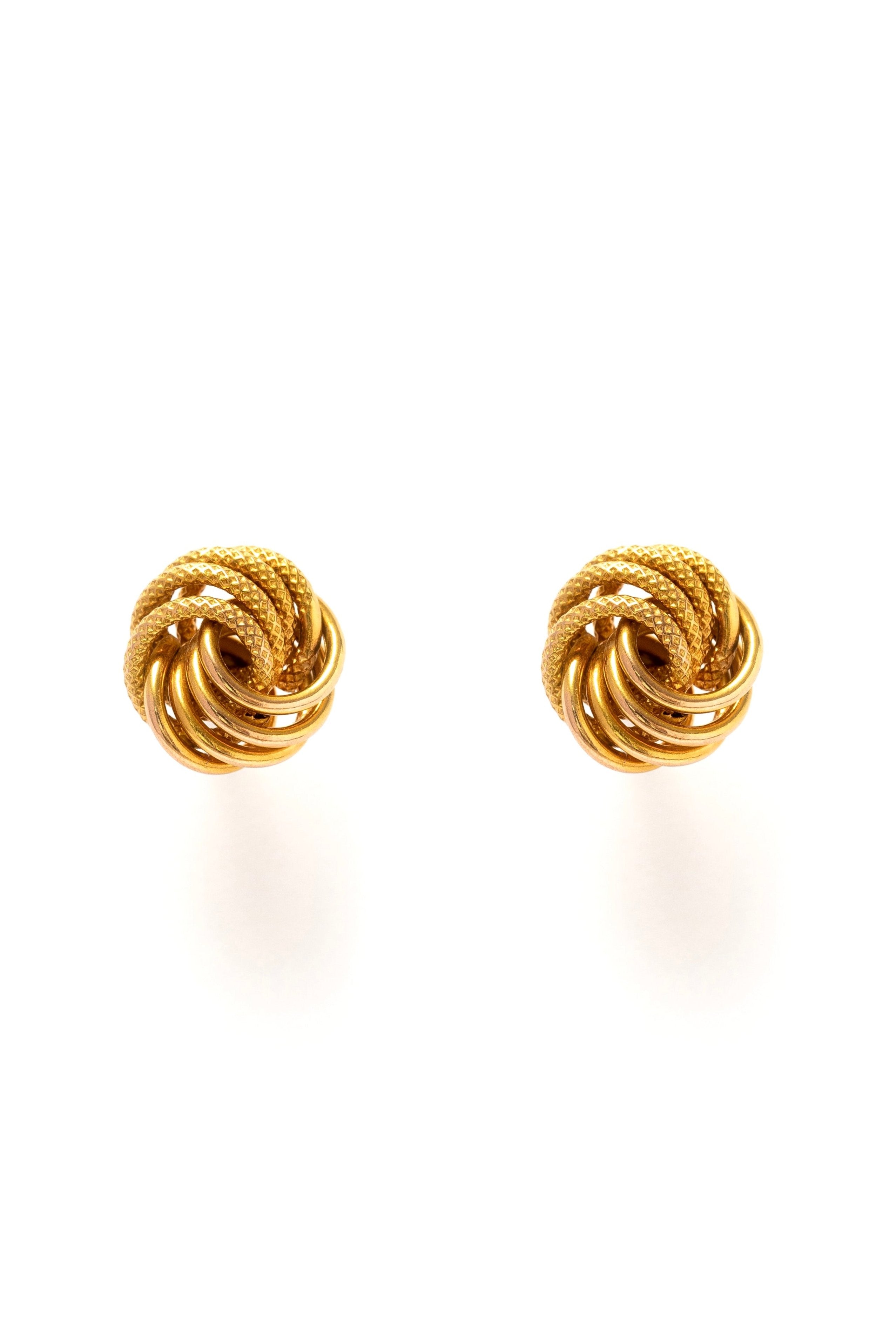 Small Vintage Knot Studs