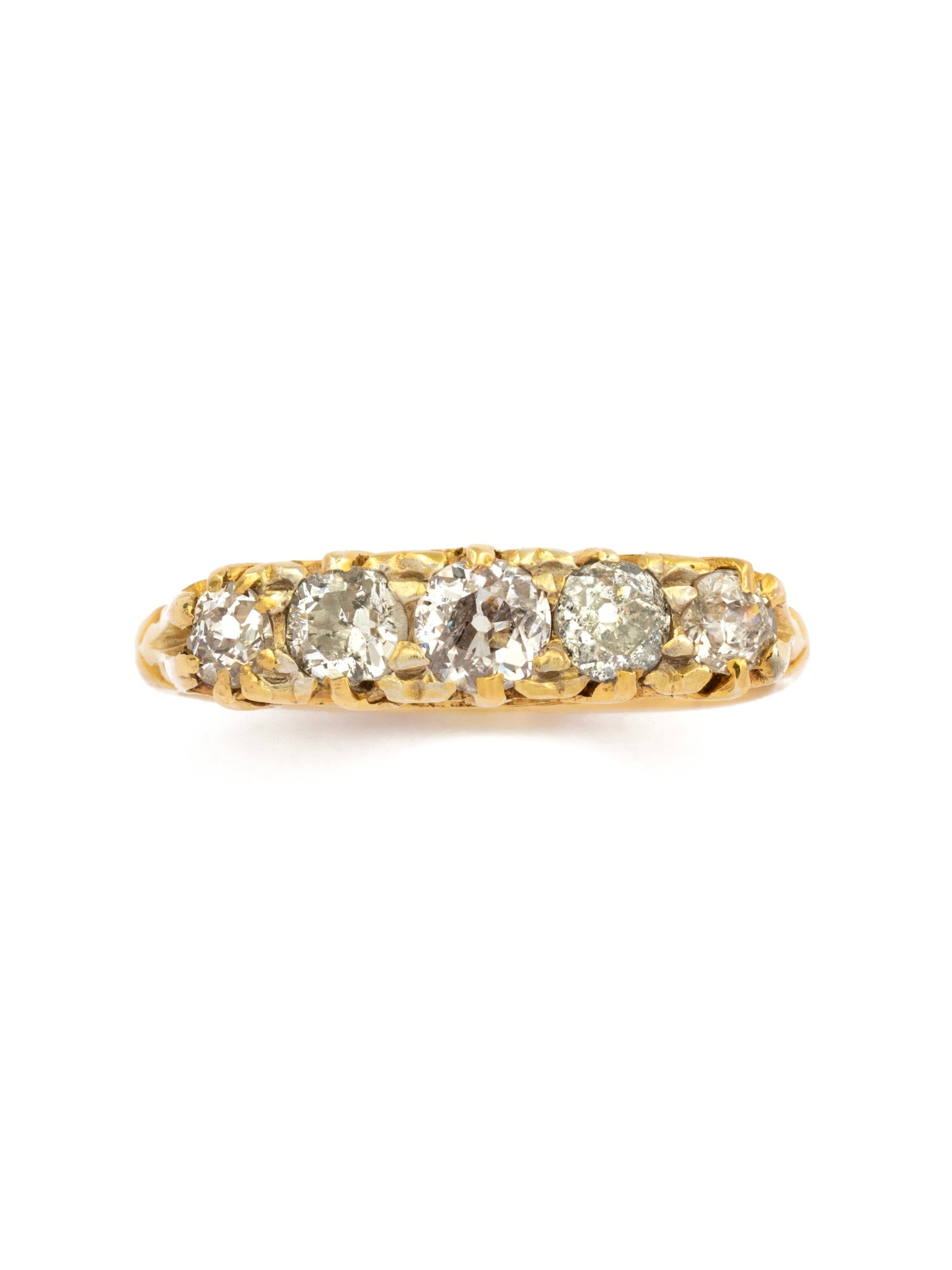 Antique Diamond Five Stone Ring