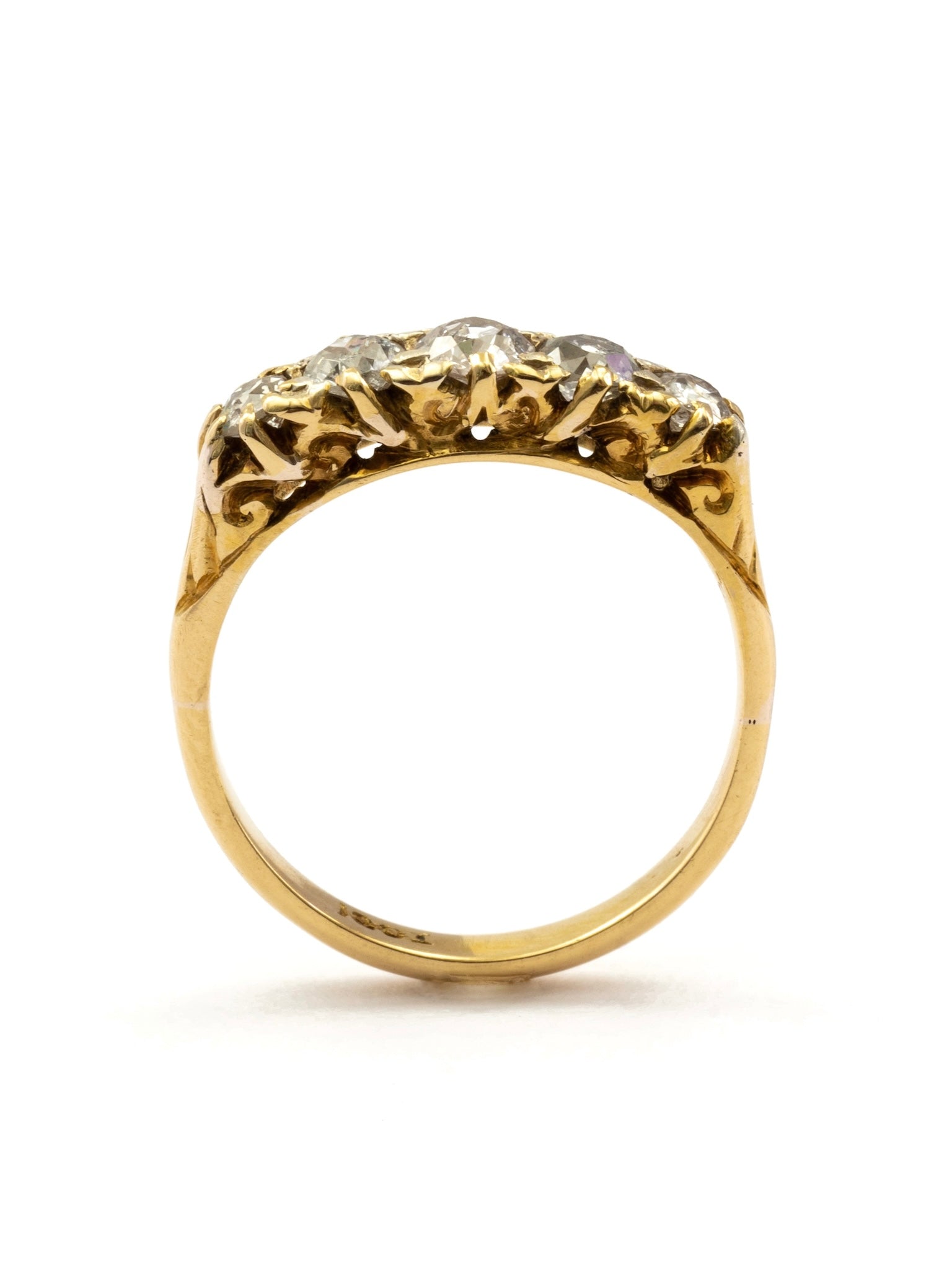 Antique Diamond Five Stone Ring