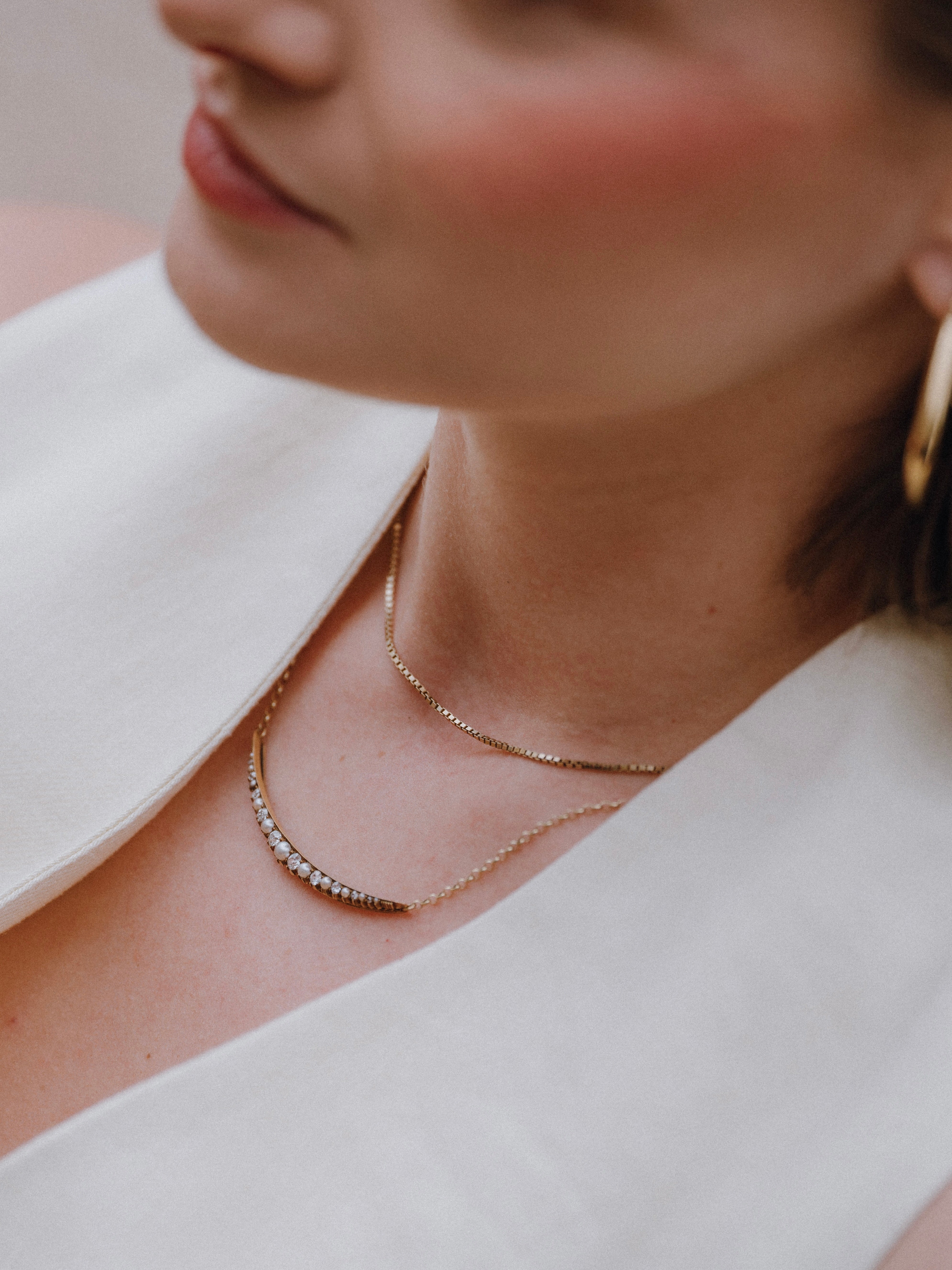 Vintage Box Chain 15.5”