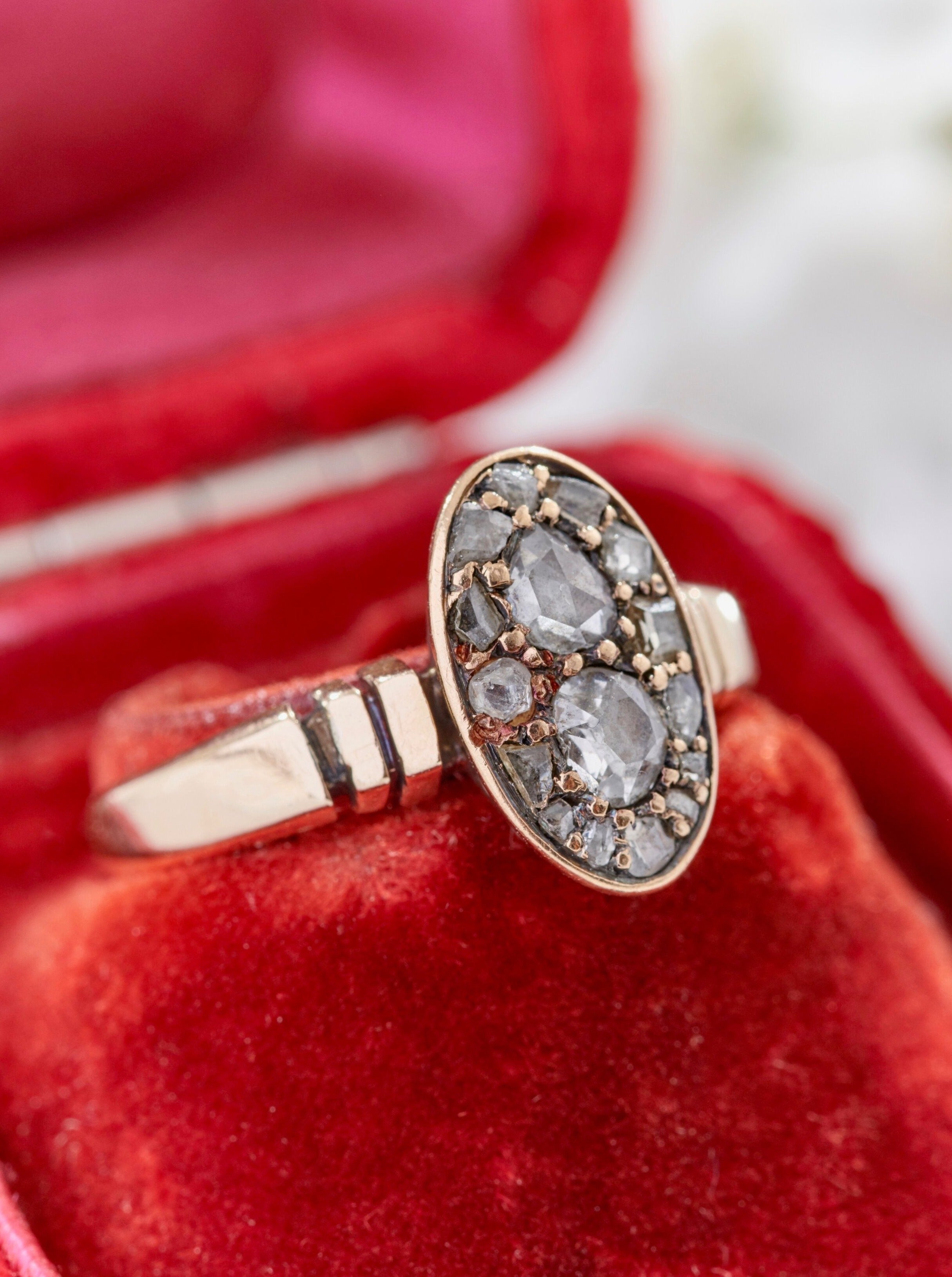 Antique Rose Diamond Ring