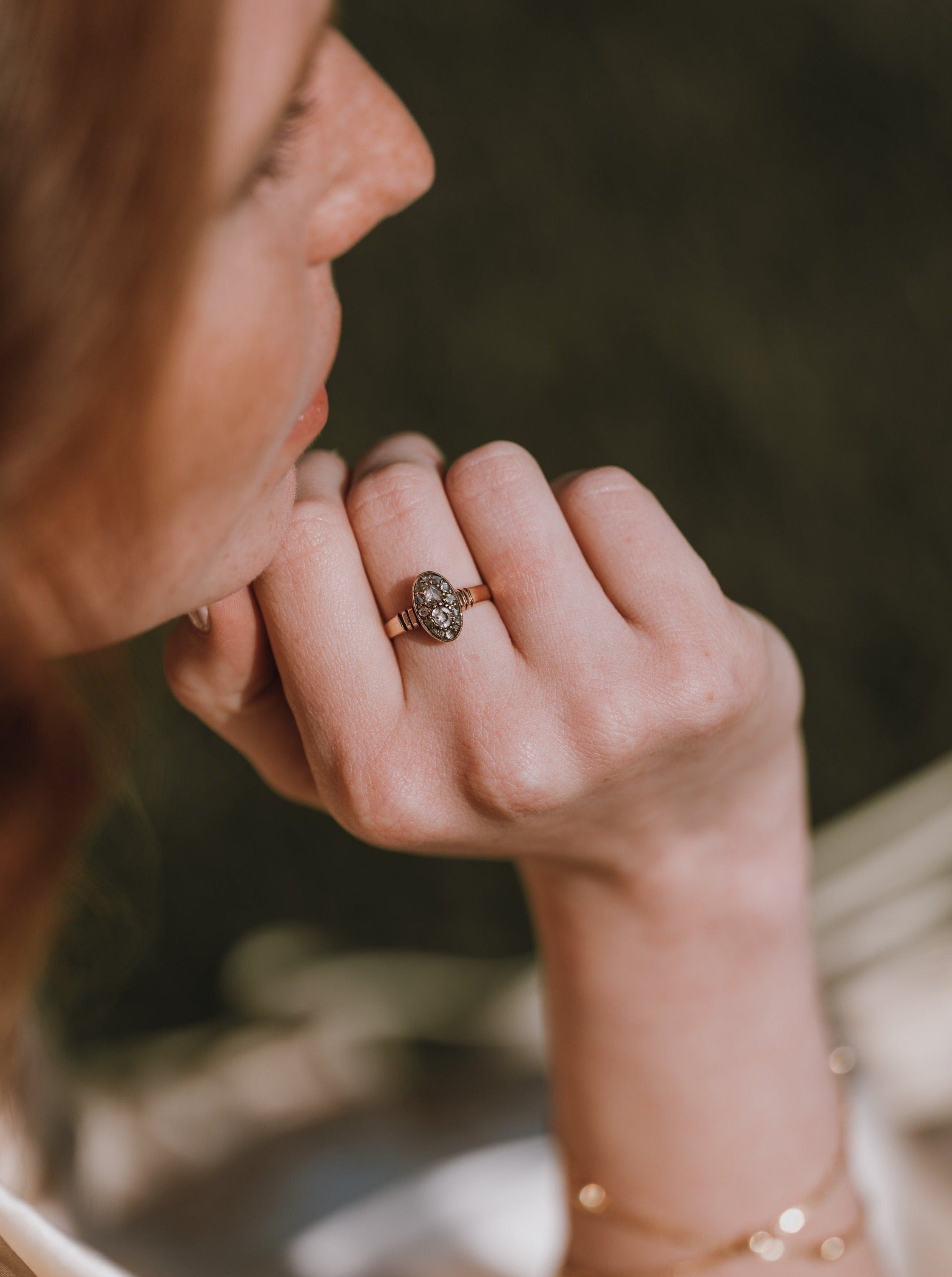 Antique Rose Diamond Ring