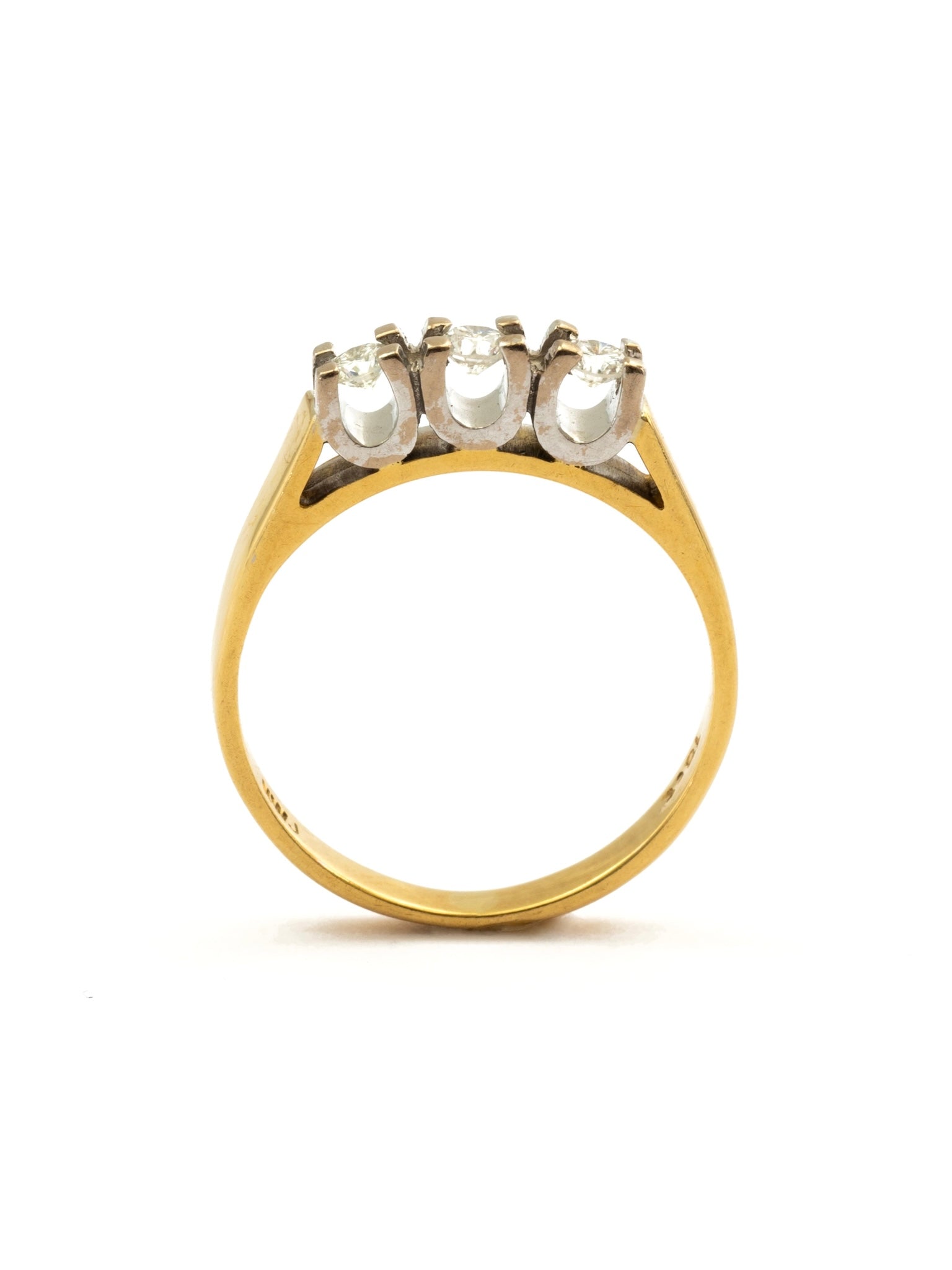 Dainty Diamond Trilogy Ring