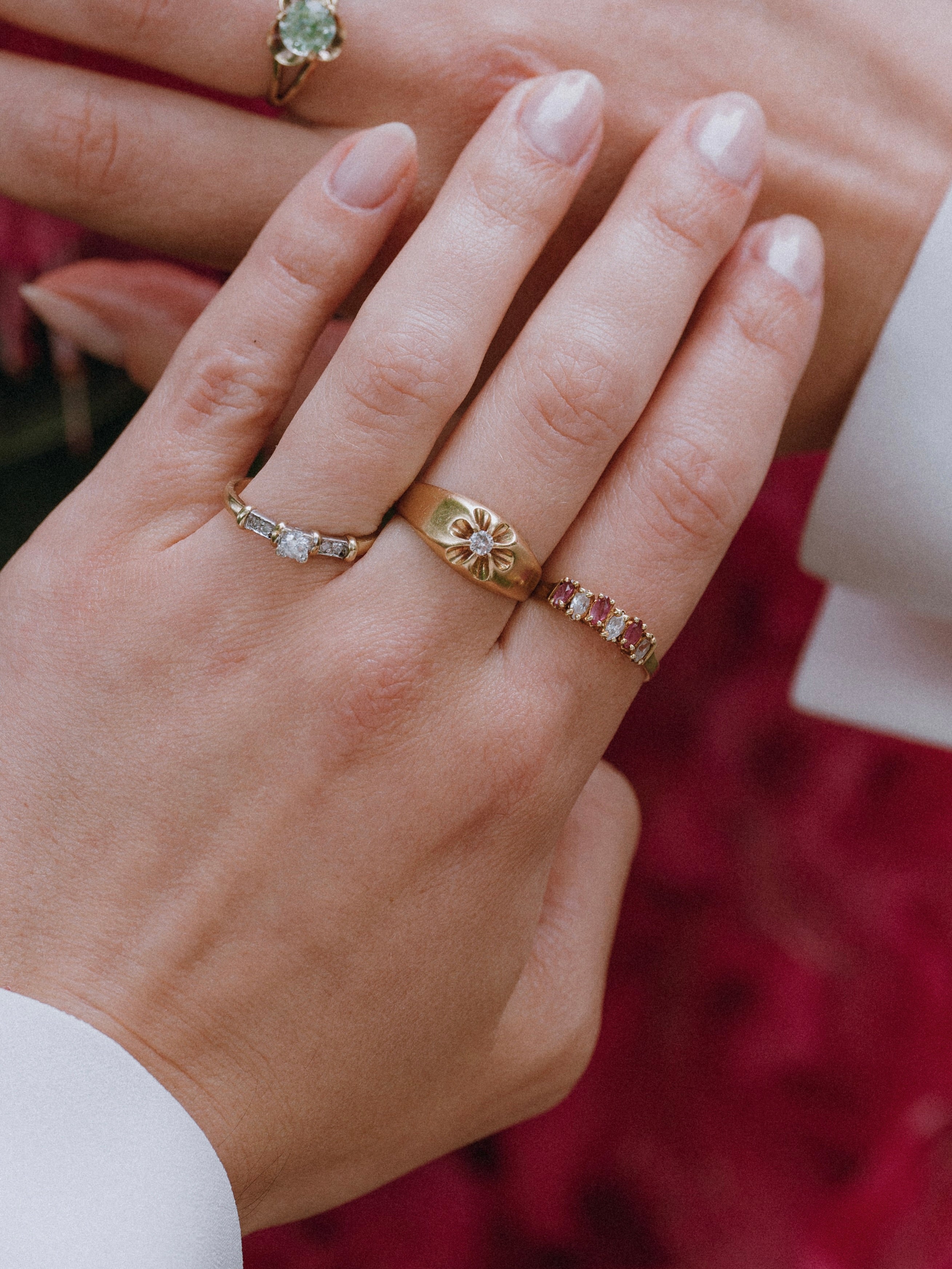 Diamond Stacking Ring