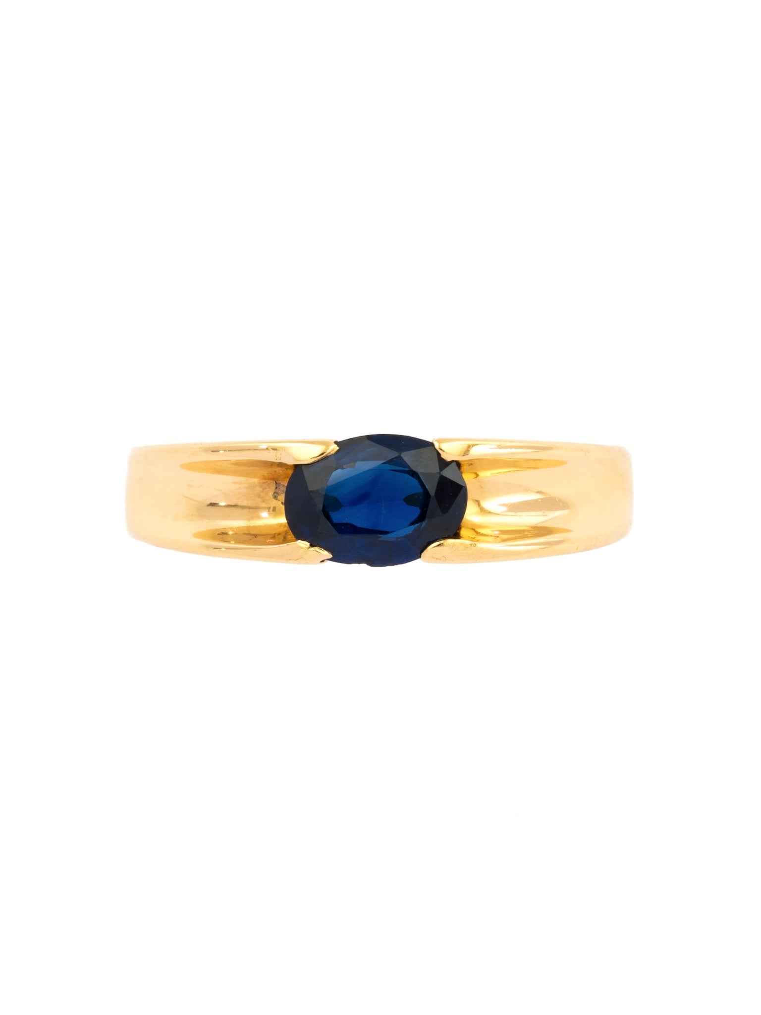 East-West Sapphire Ring