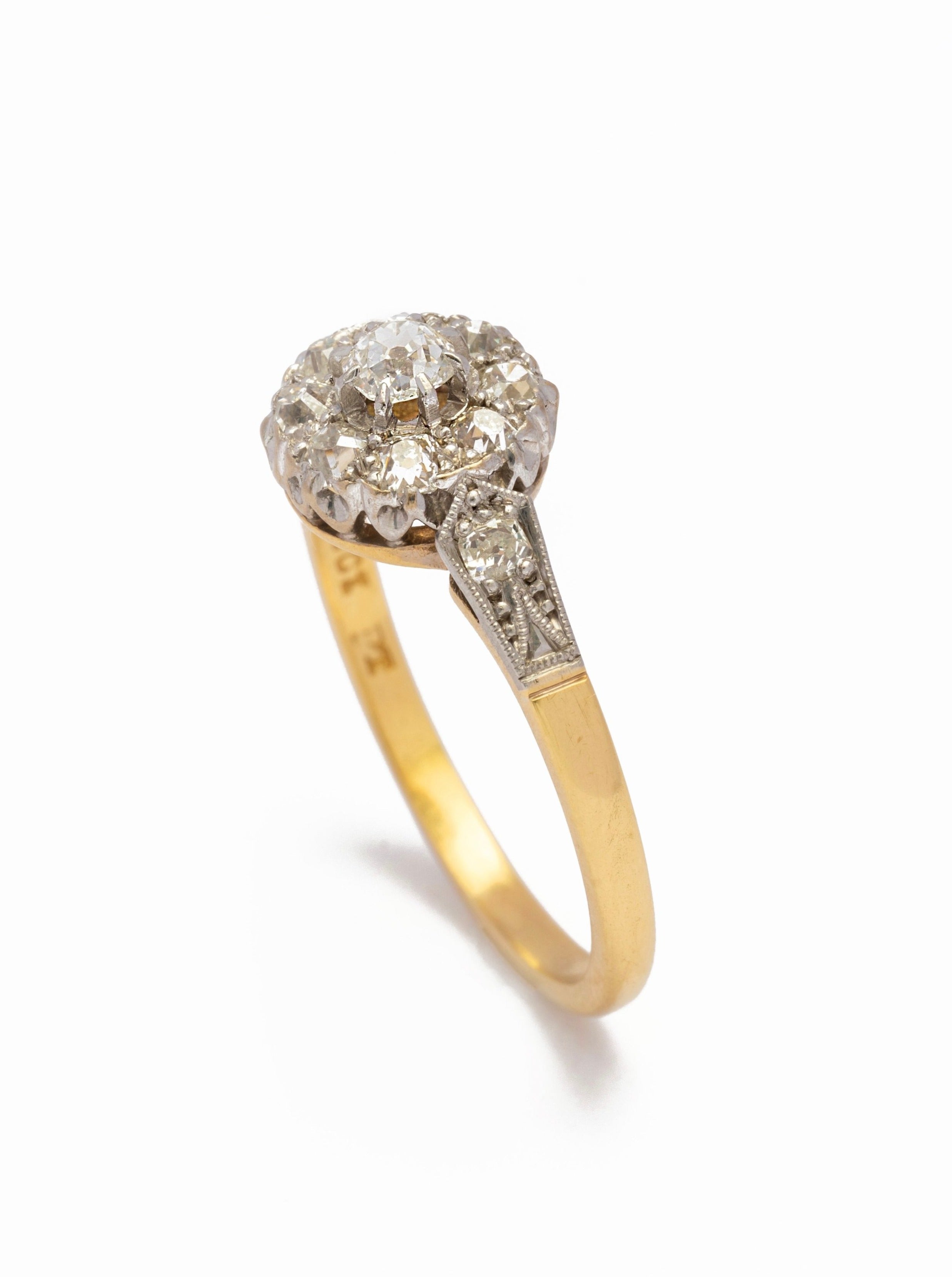 Edwardian Old Cut Diamond Ring