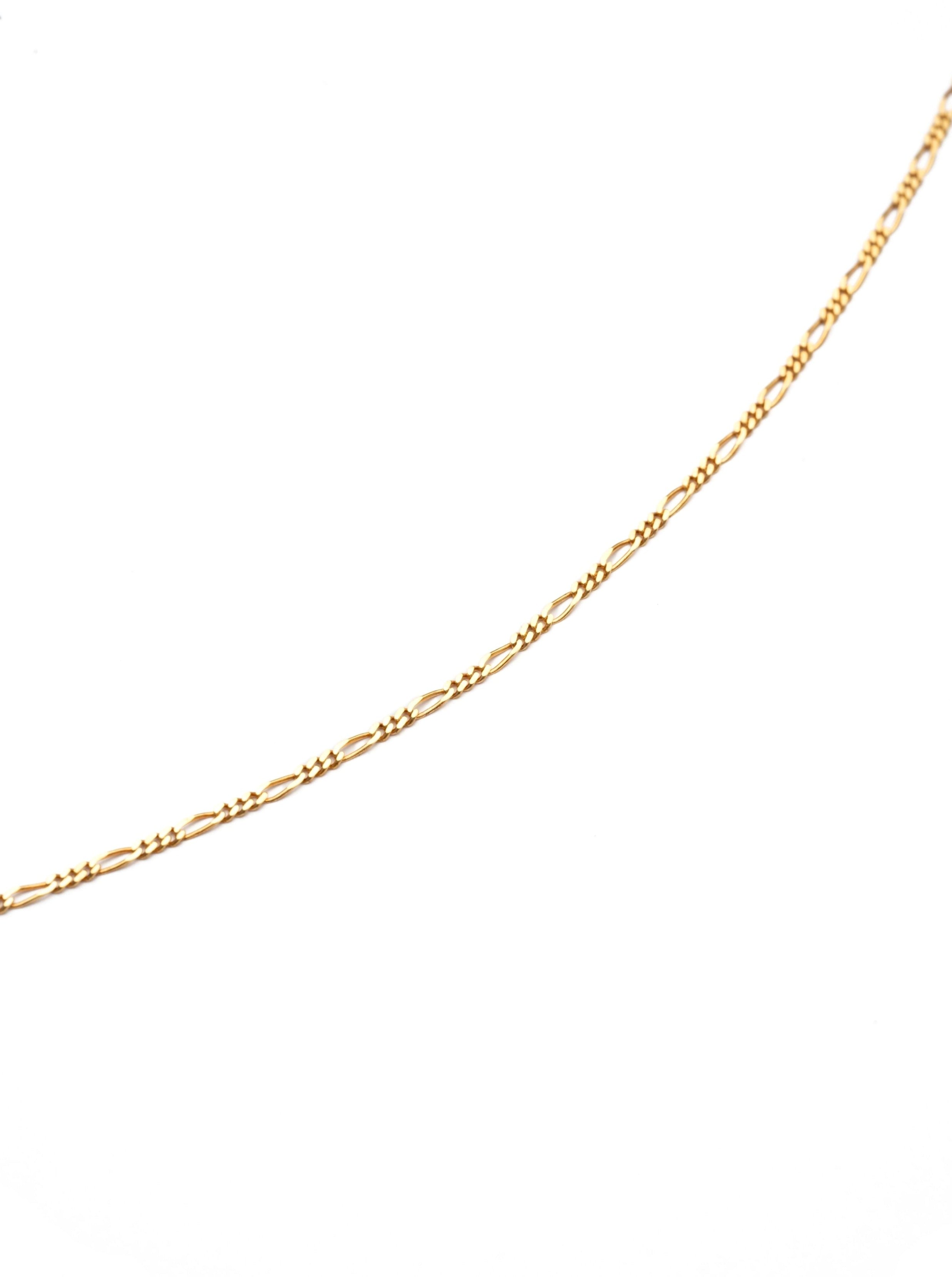 Figaro Chain Necklace - 18”