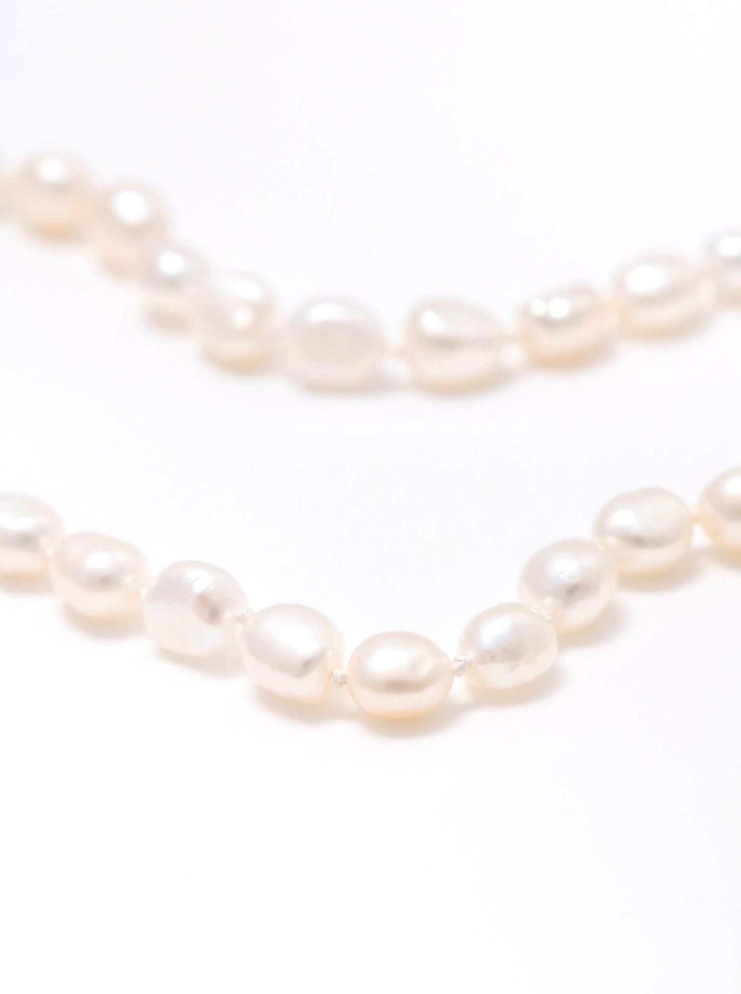 Freshwater Baroque Pearl Necklace 16"