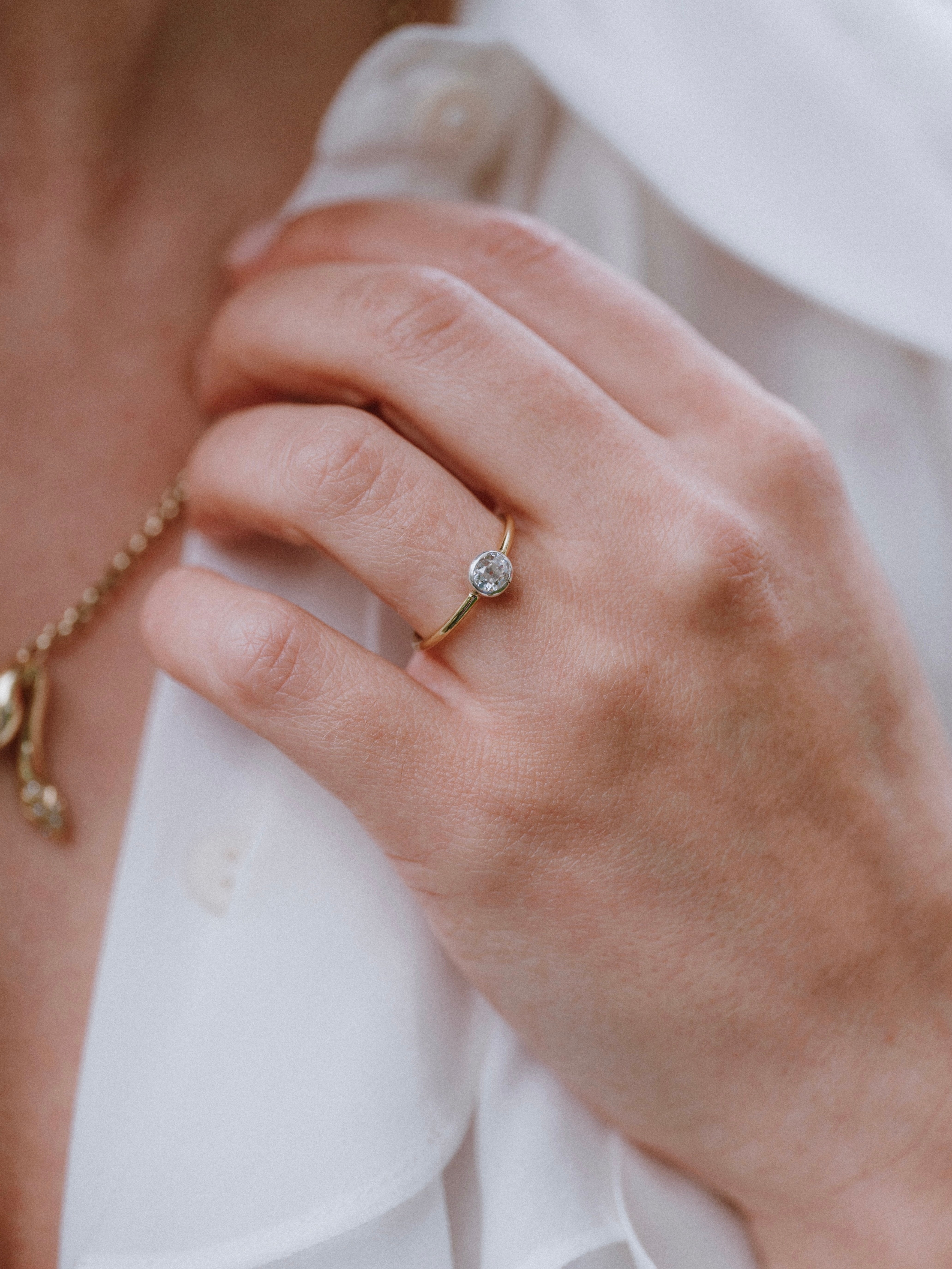 Old Cut Diamond Ring