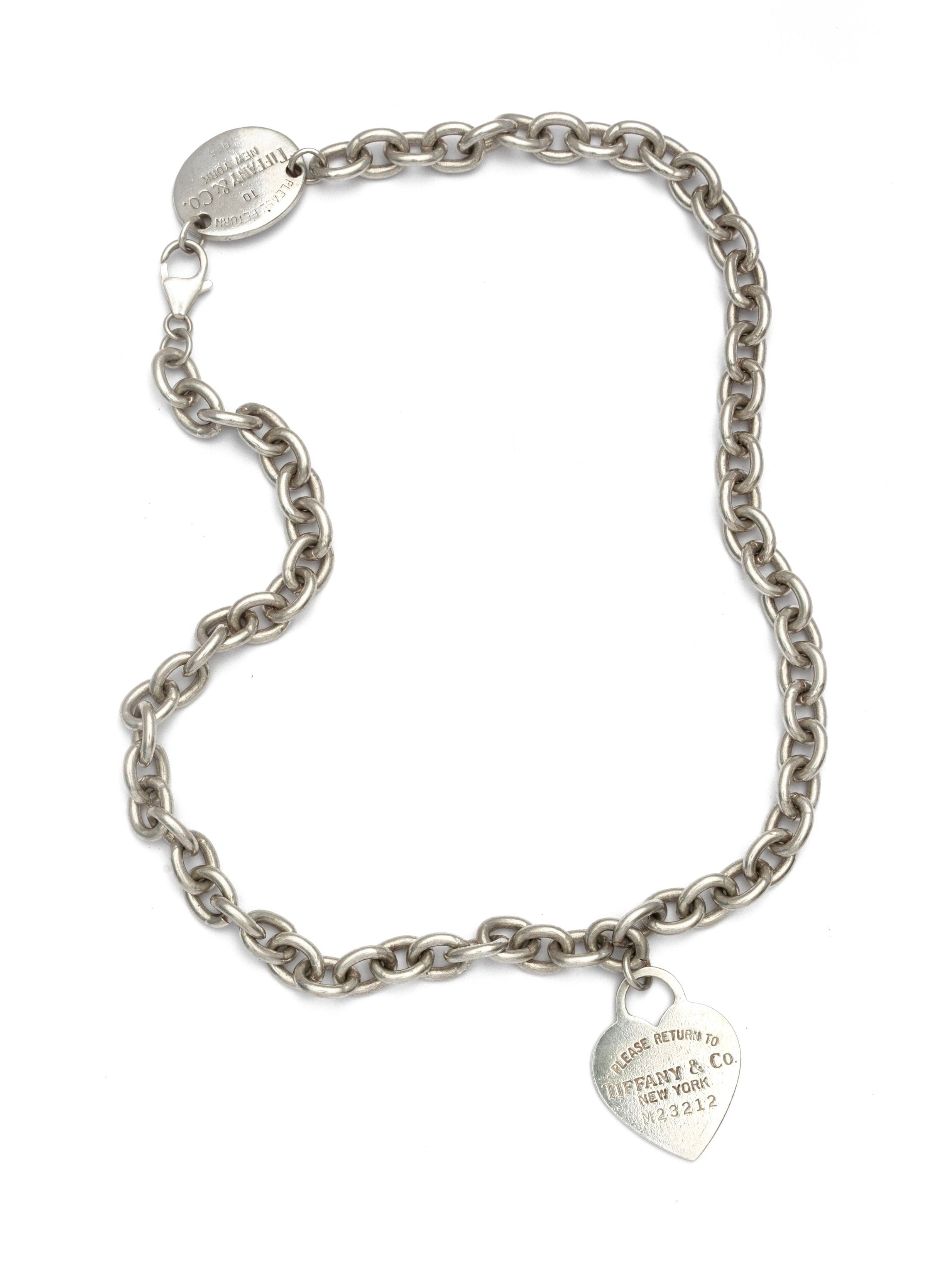 Return To Tiffany Silver Necklace - 16.5”