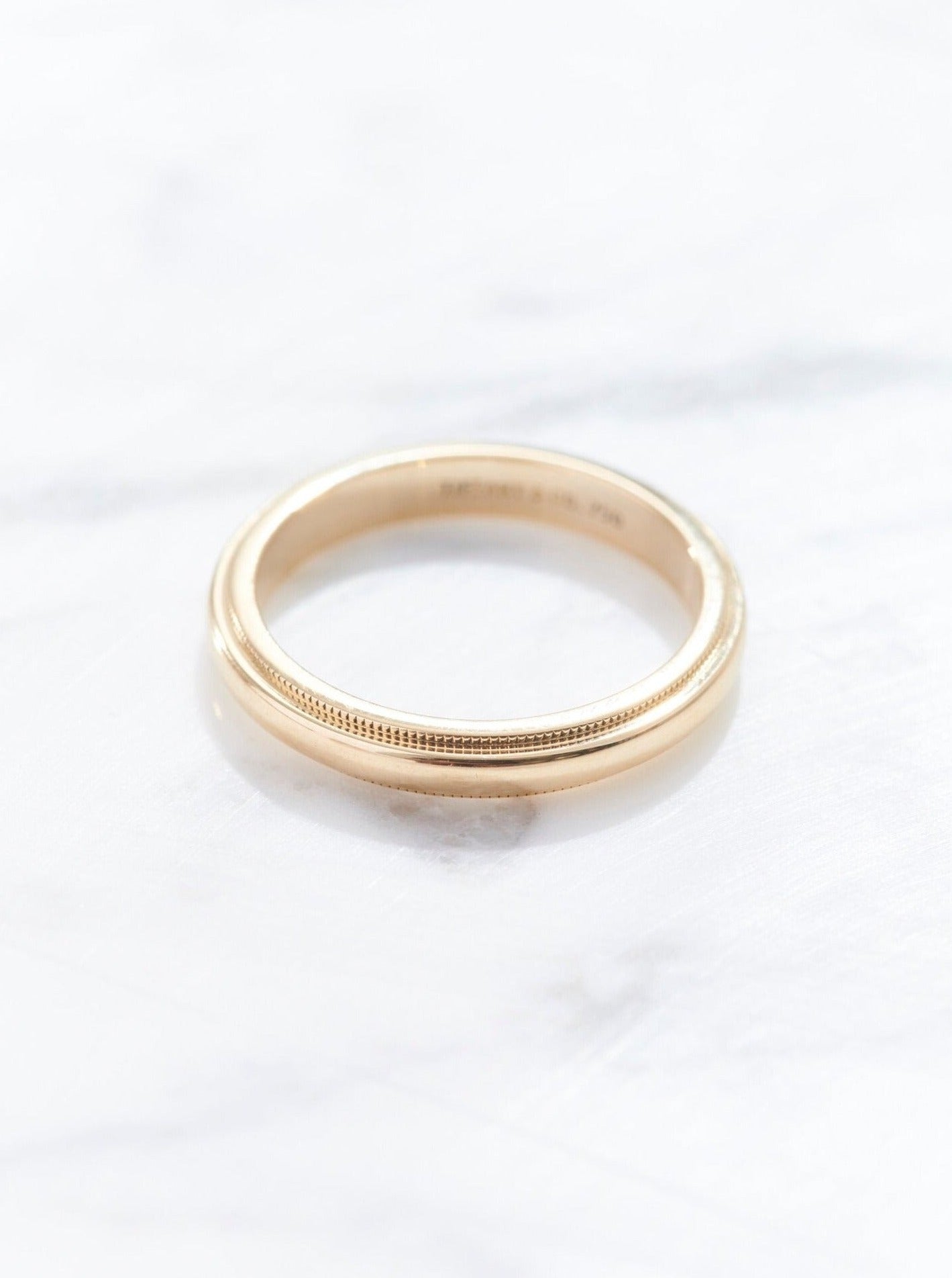 Tiffany & Co. Milgrain Ring