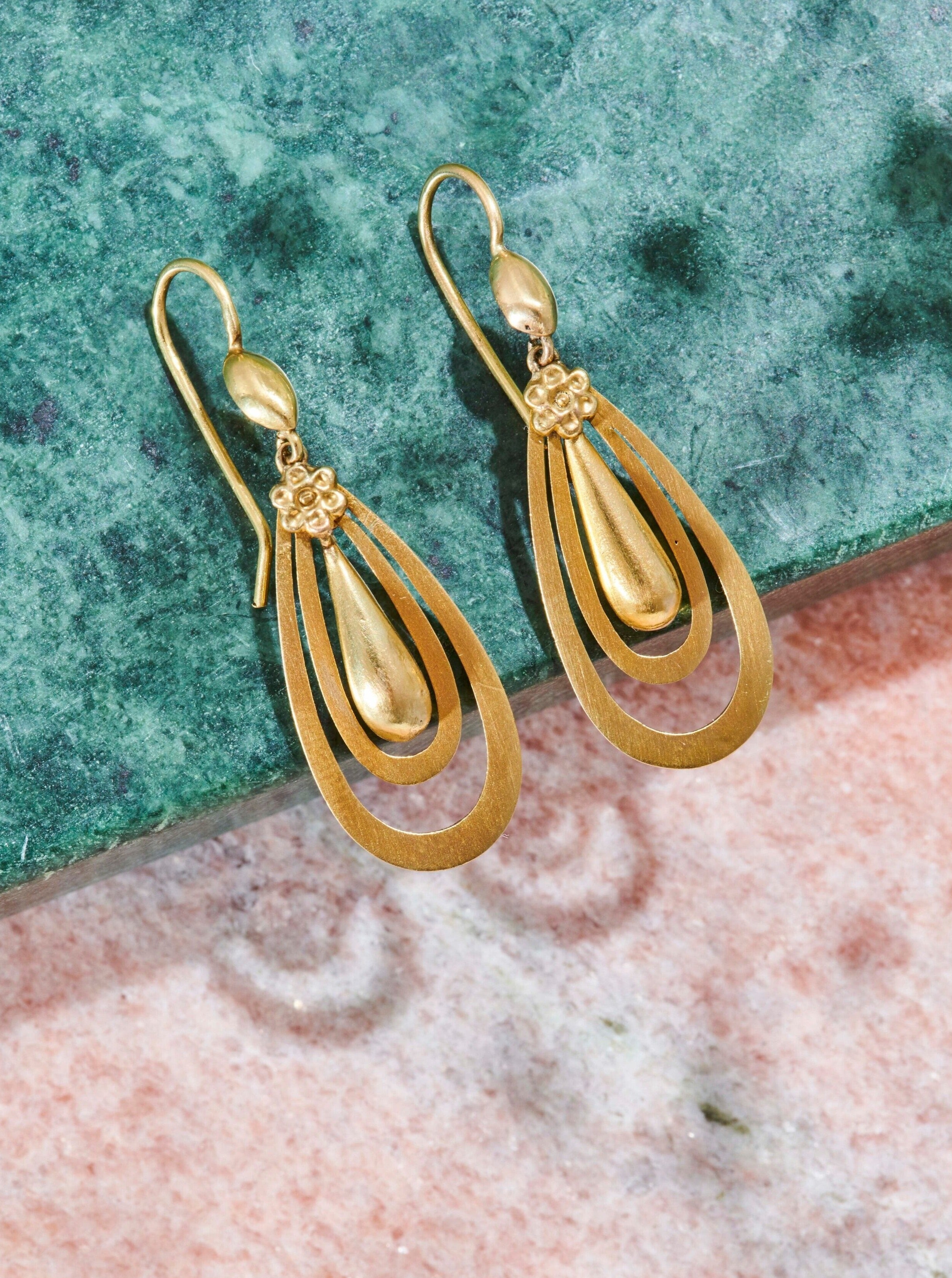 Victorian Teardrop Earrings