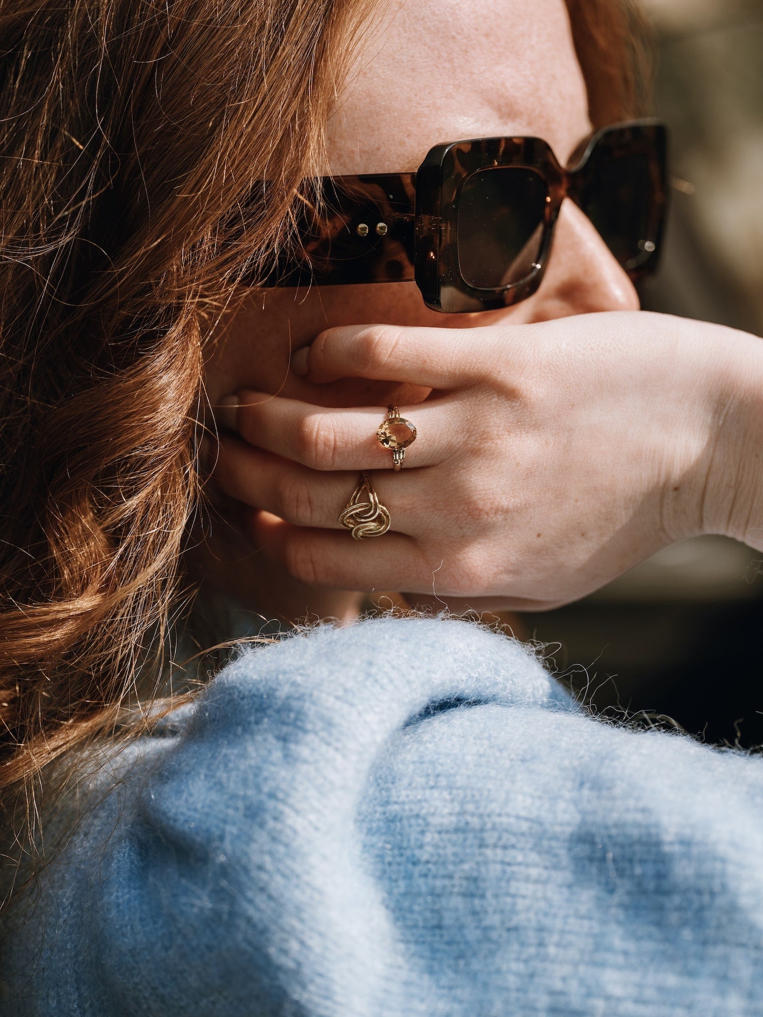 Vintage Oval Link Ring