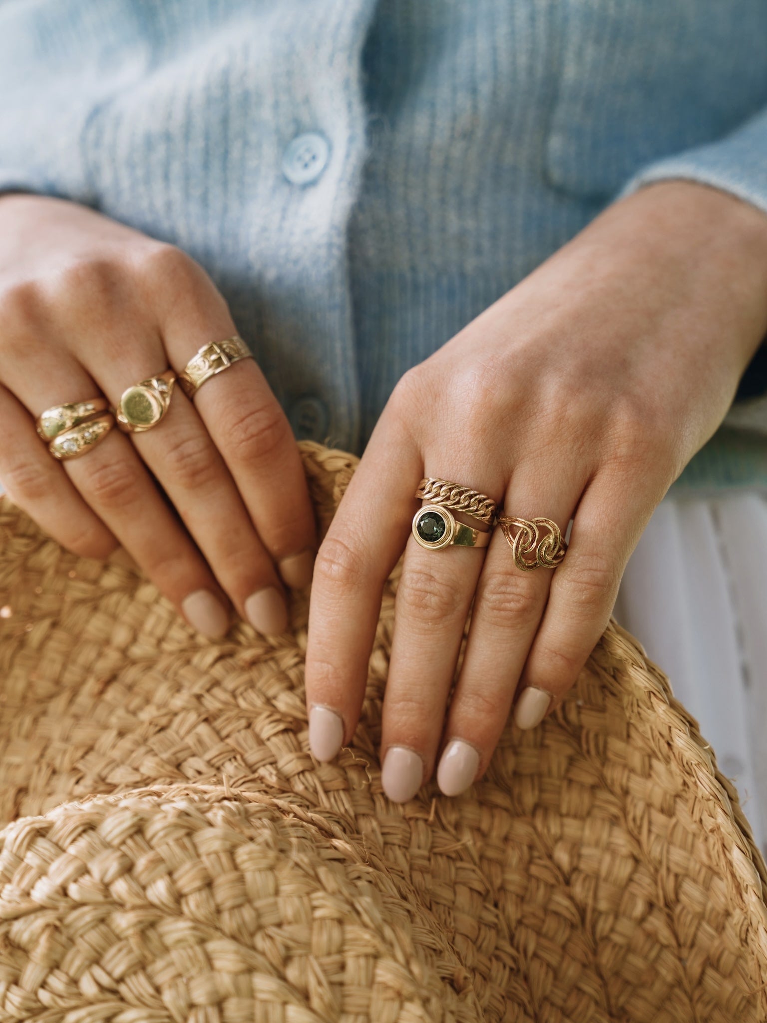 Vintage Oval Link Ring