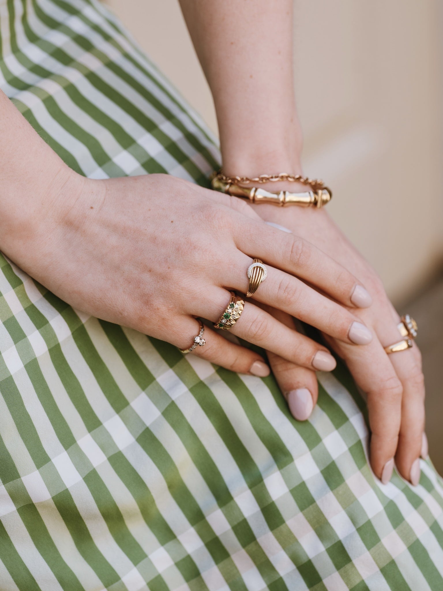 Vintage Palm Ring